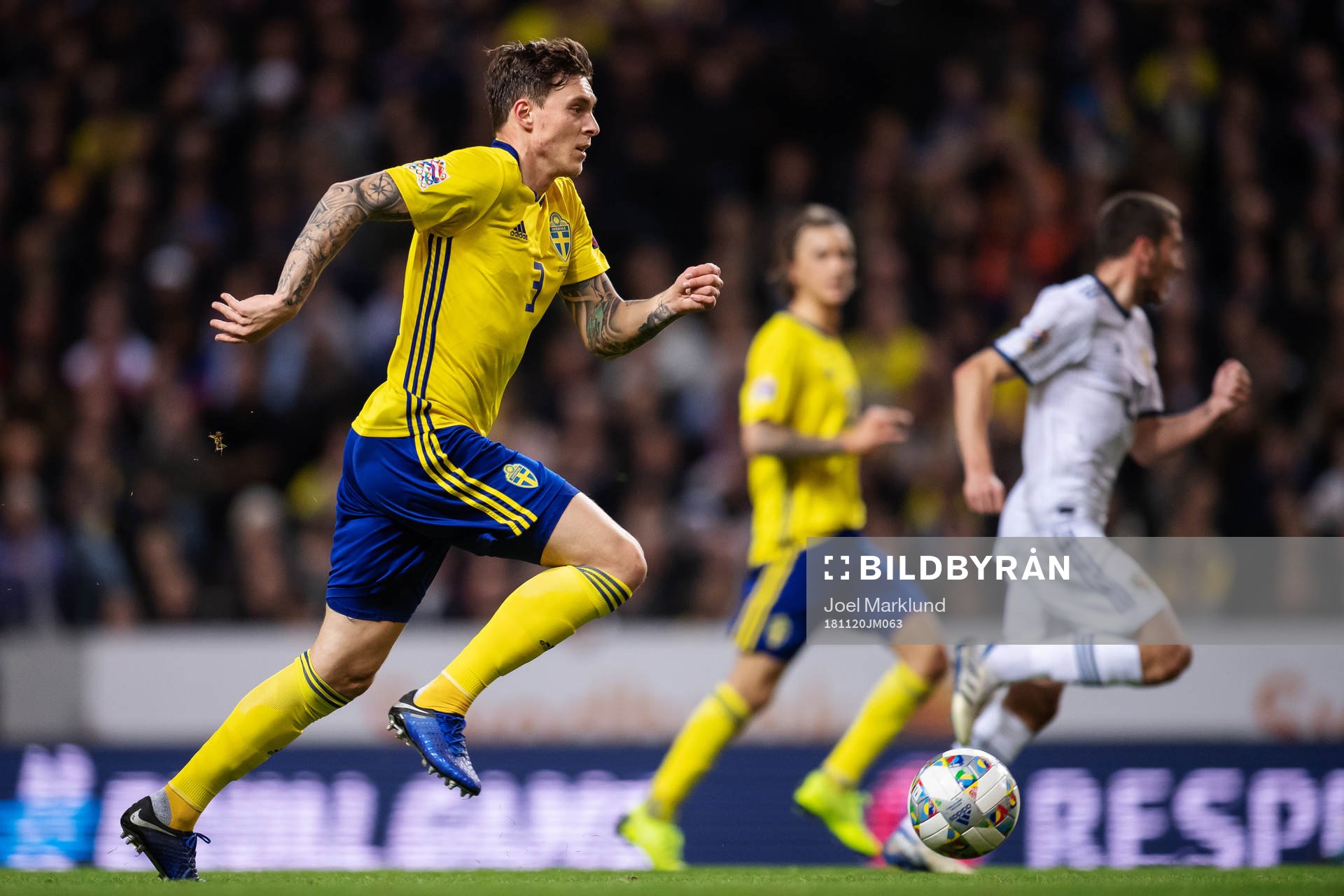Victor Nilsson Lindelöf of Sweden