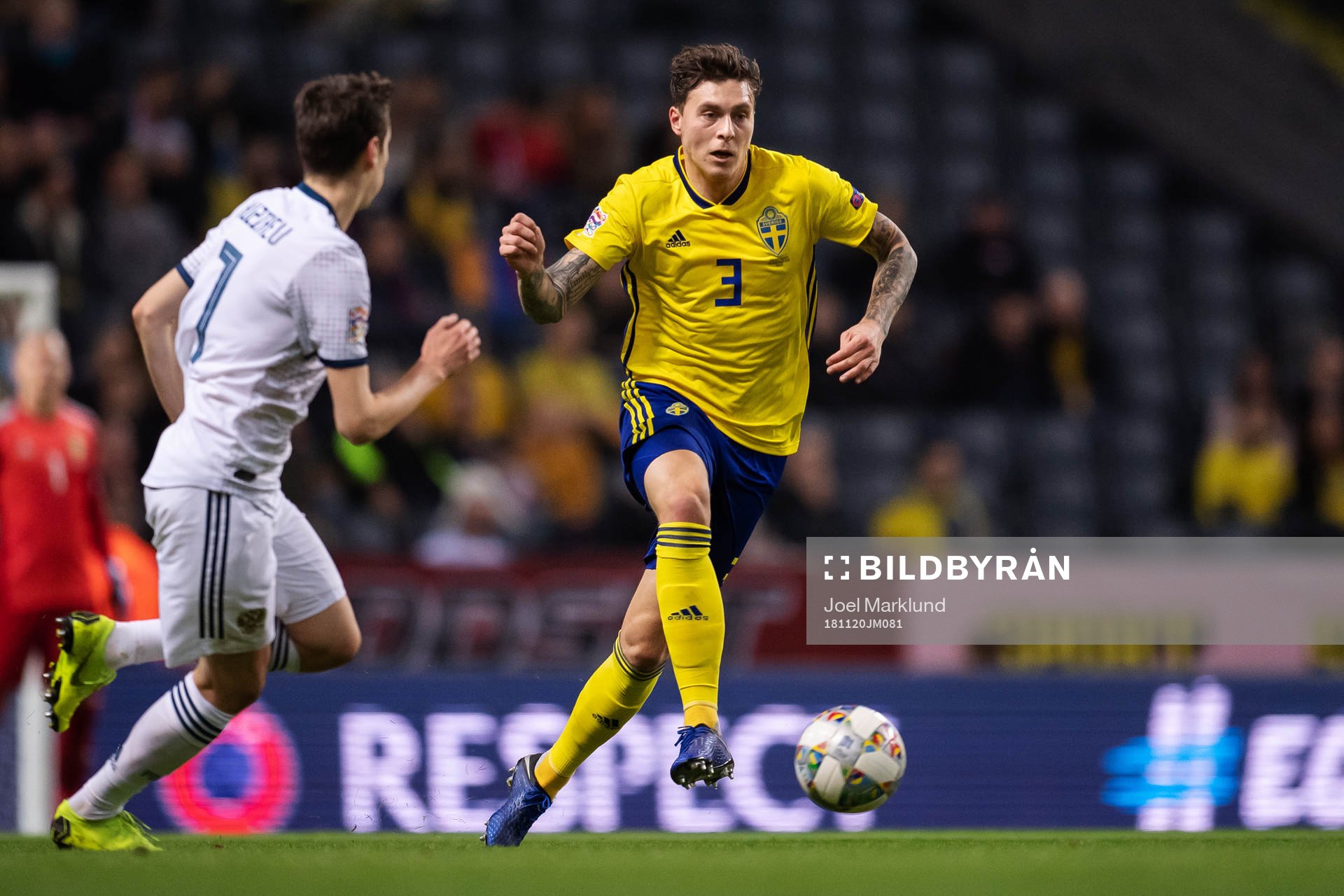 Victor Nilsson Lindelöf of Sweden