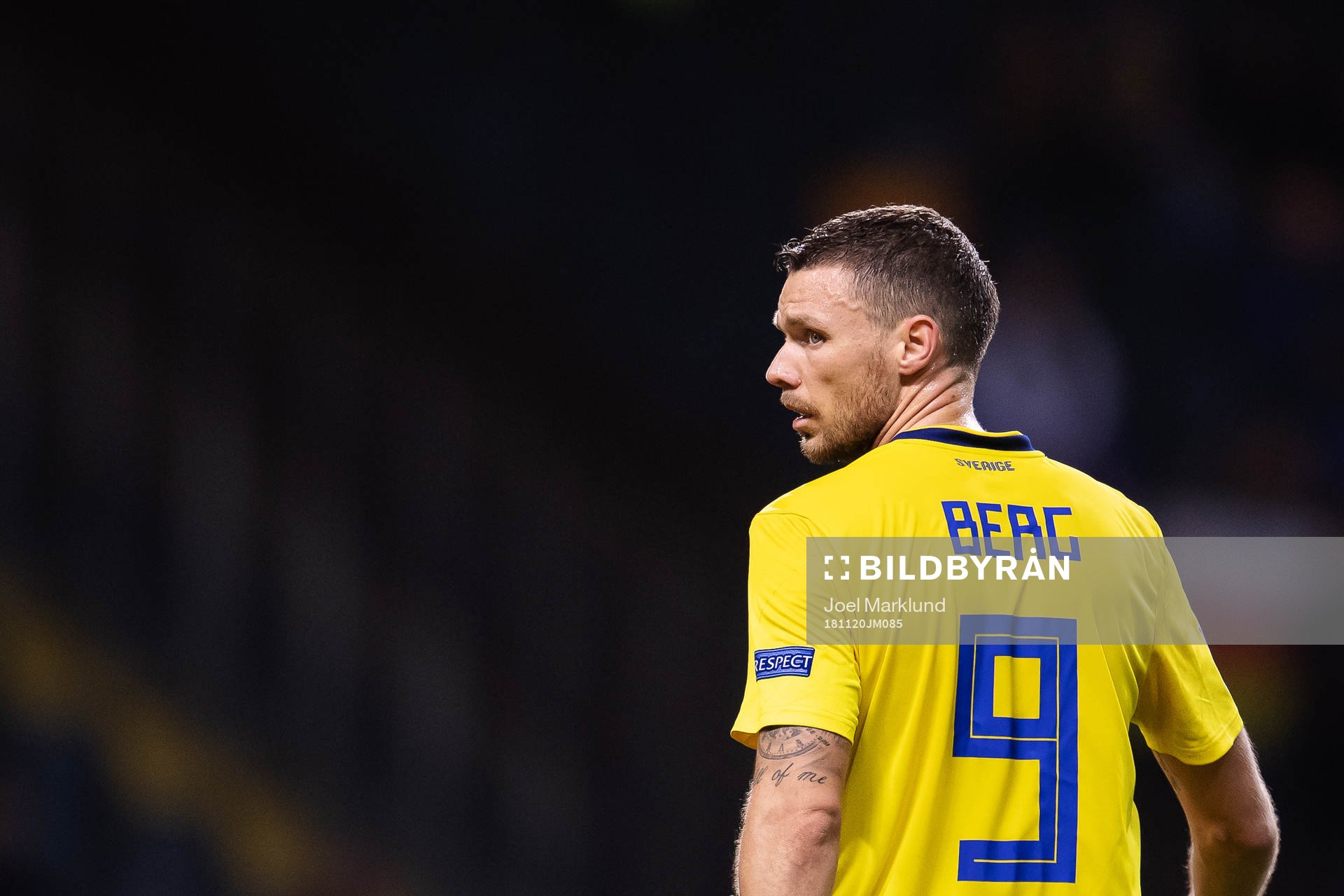 Marcus Berg of Sweden