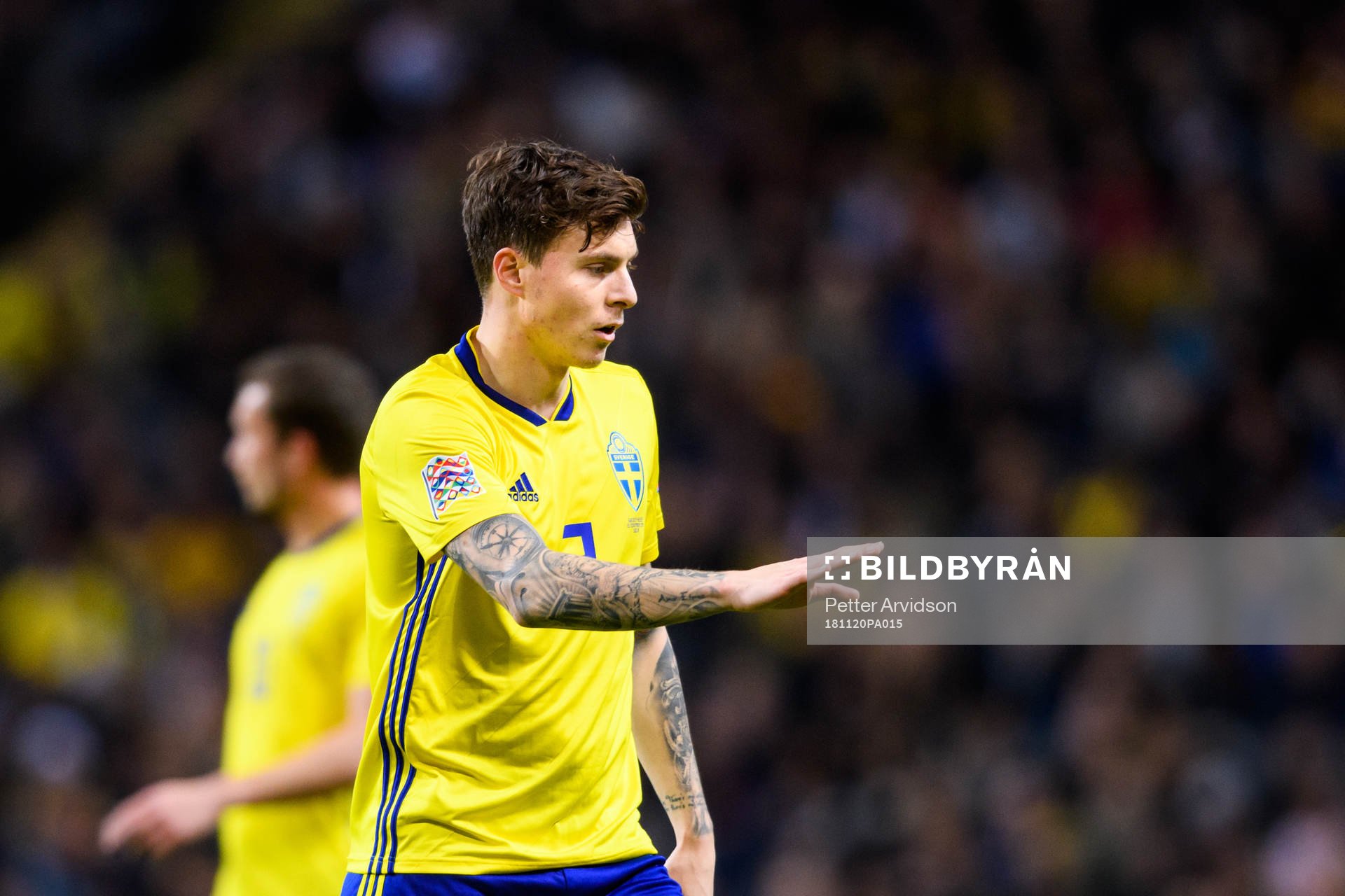 Victor Nilsson Lindelöf of Sweden