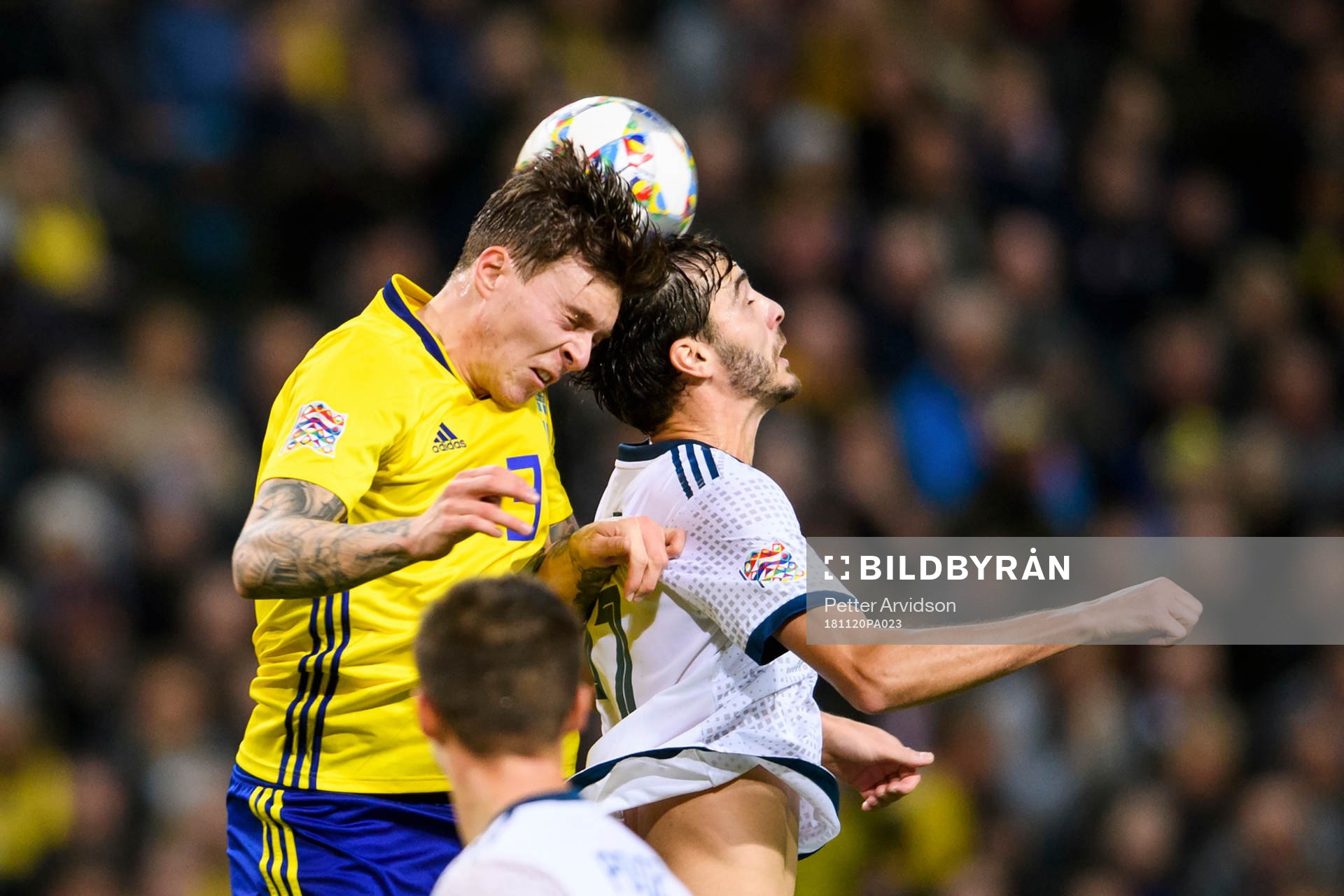Victor Nilsson Lindelöf of Sweden and Ruslan Kambolov of