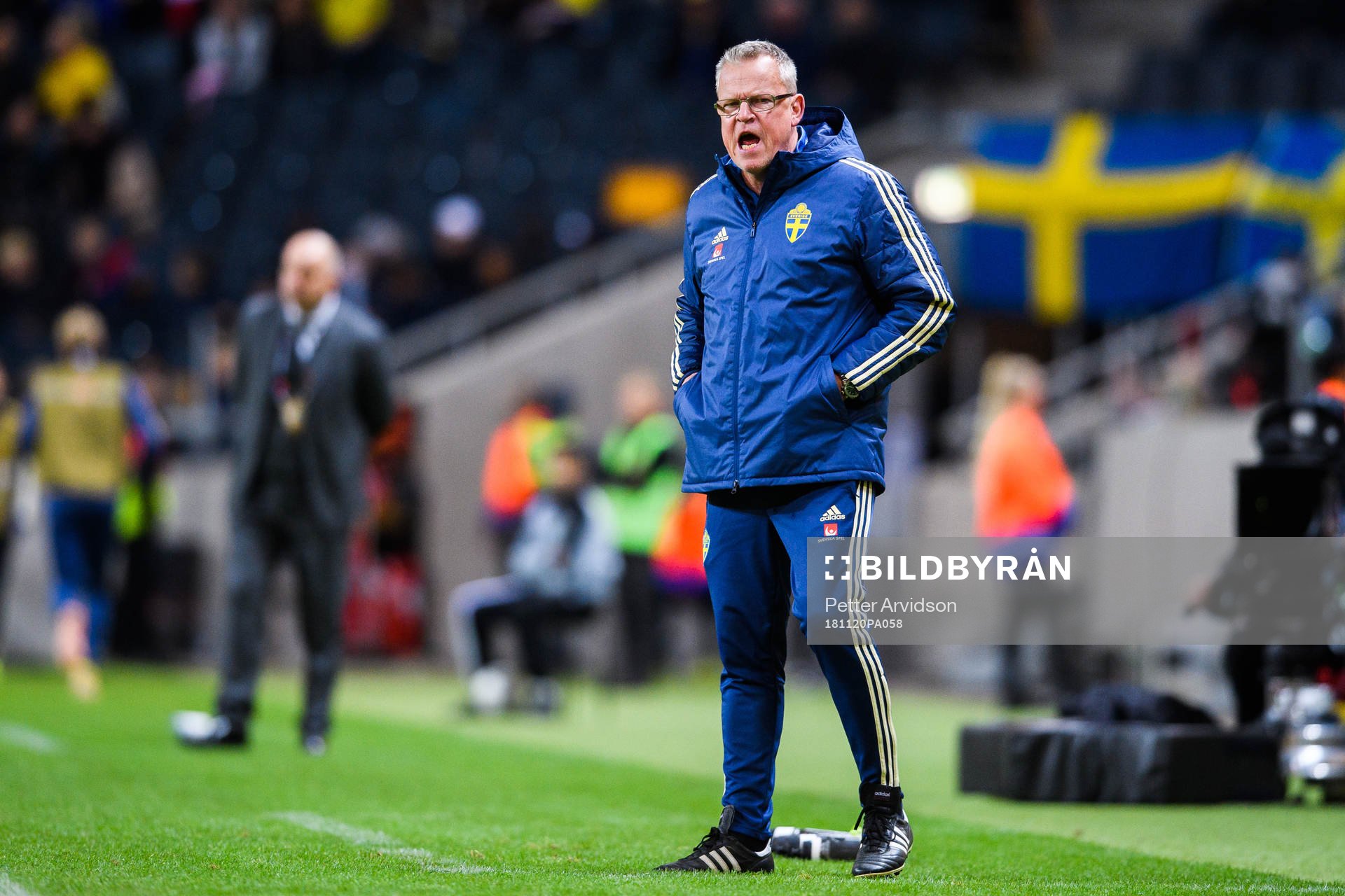 Head coach Janne Andersson of Sweden