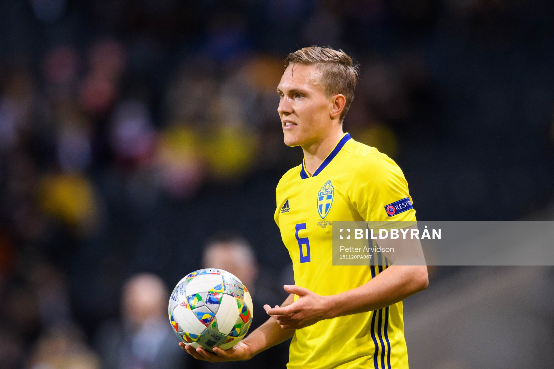 Ludwig Augustinsson of Sweden