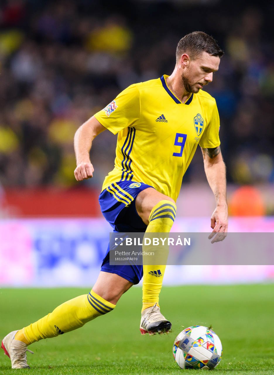Marcus Berg of Sweden