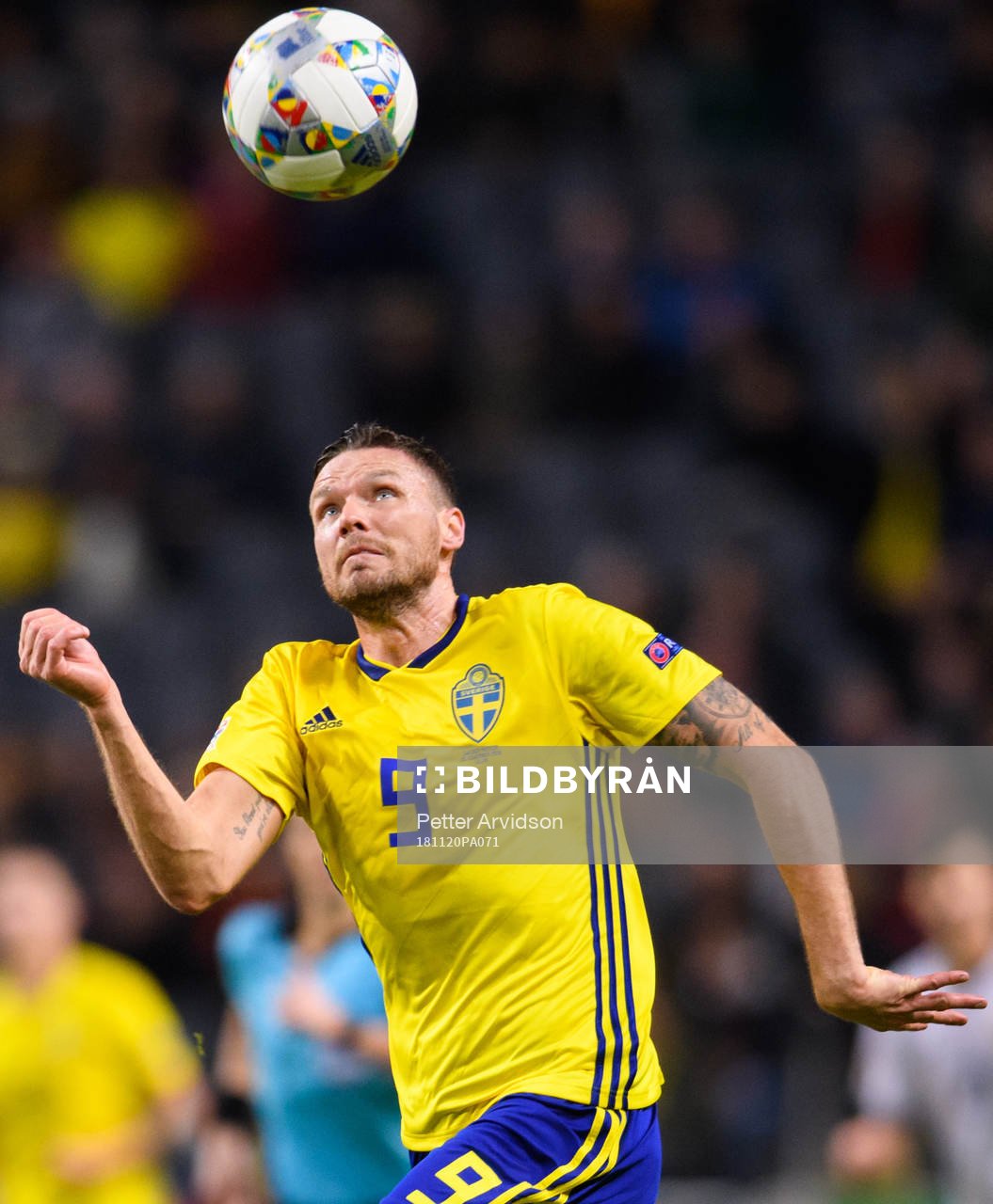 Marcus Berg of Sweden