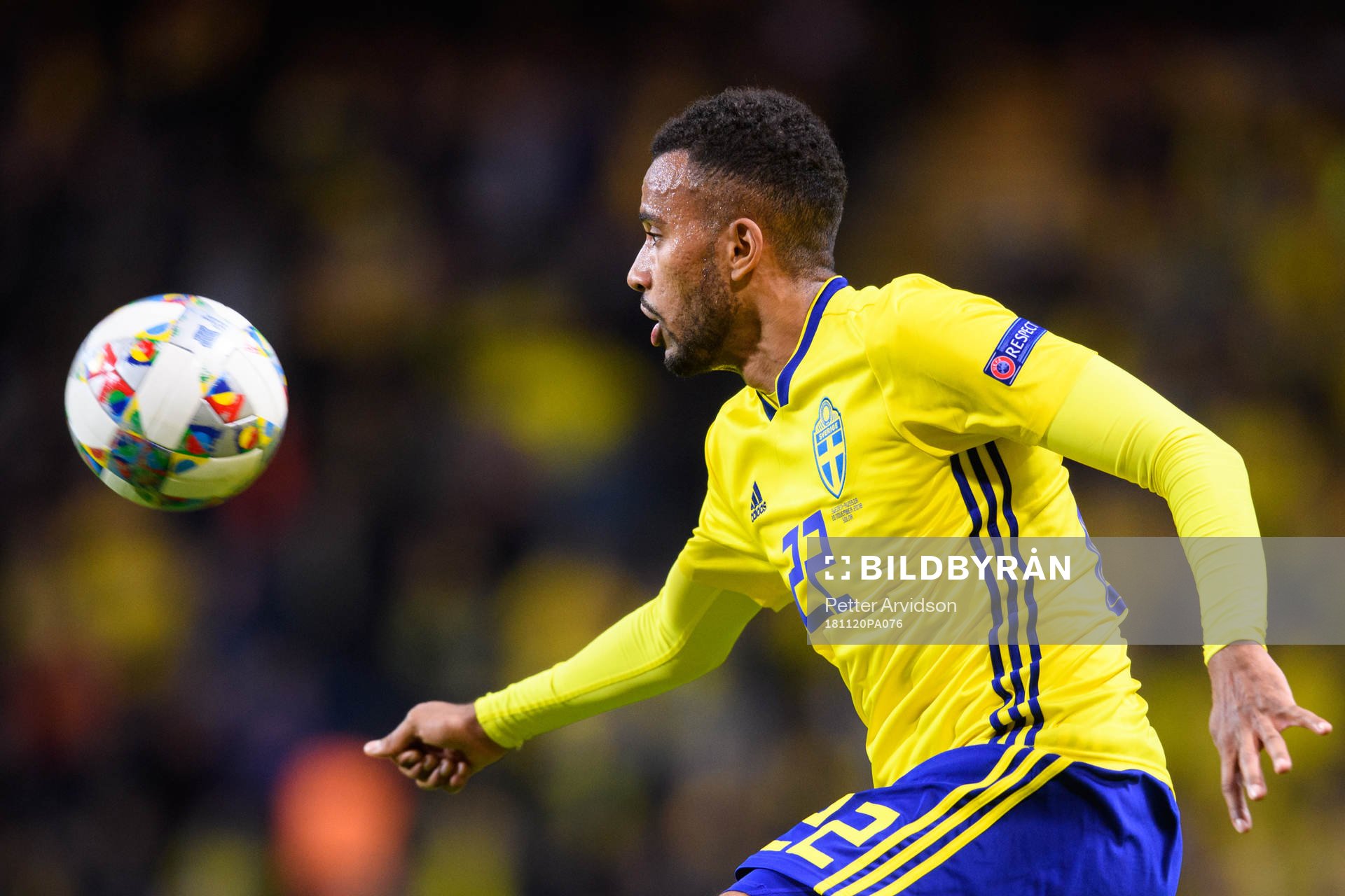 Isaac Kiese Thelin of Sweden
