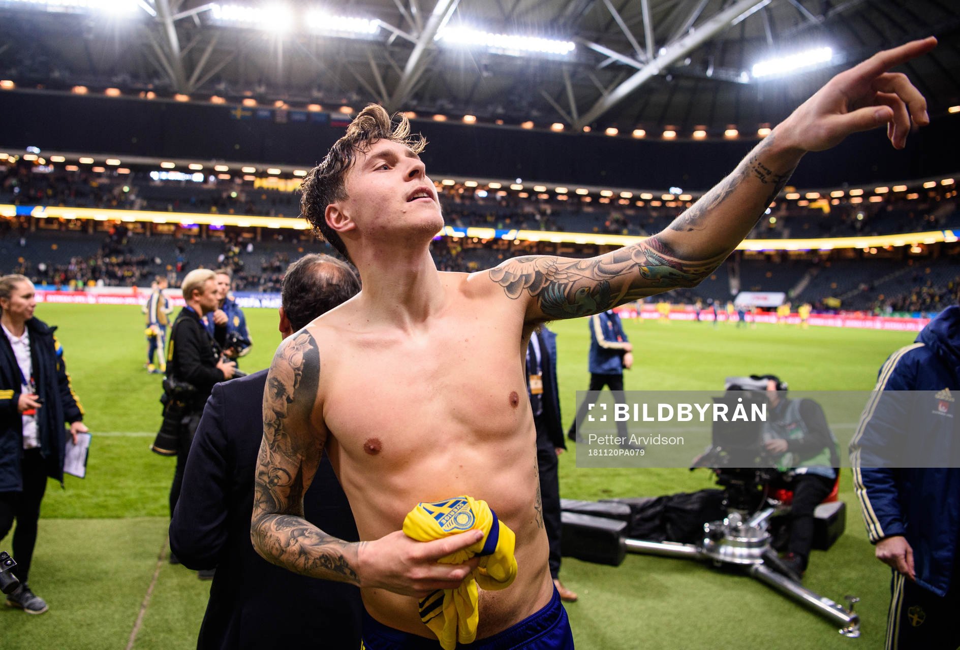 Victor Nilsson Lindelöf of Sweden