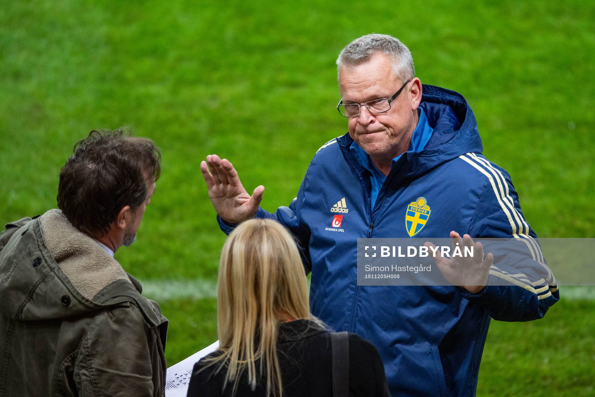 Head coach Janne Andersson of Sweden