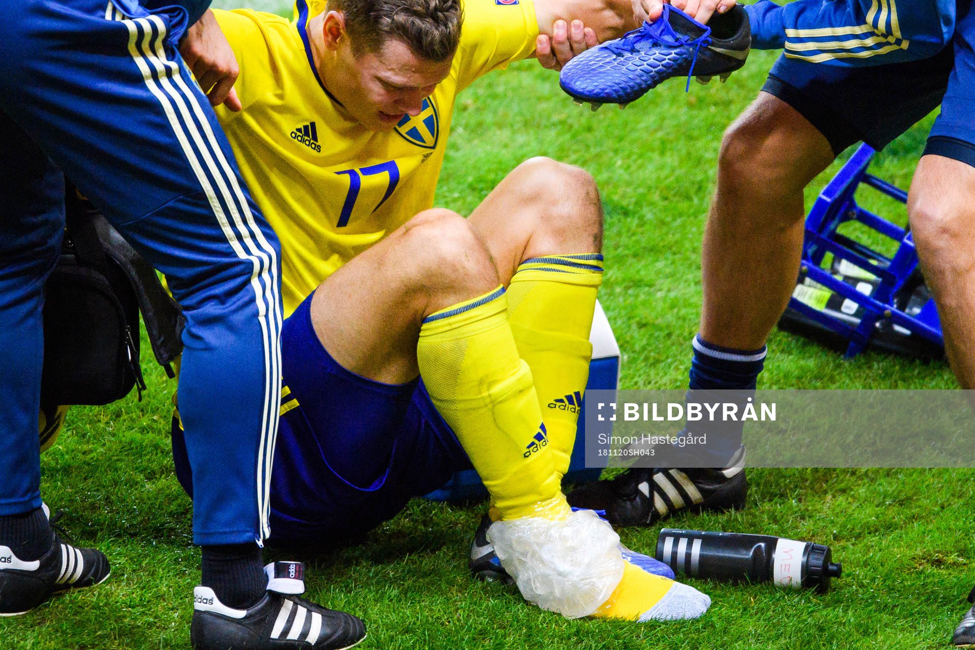 during the Nations League football match between Sweden and