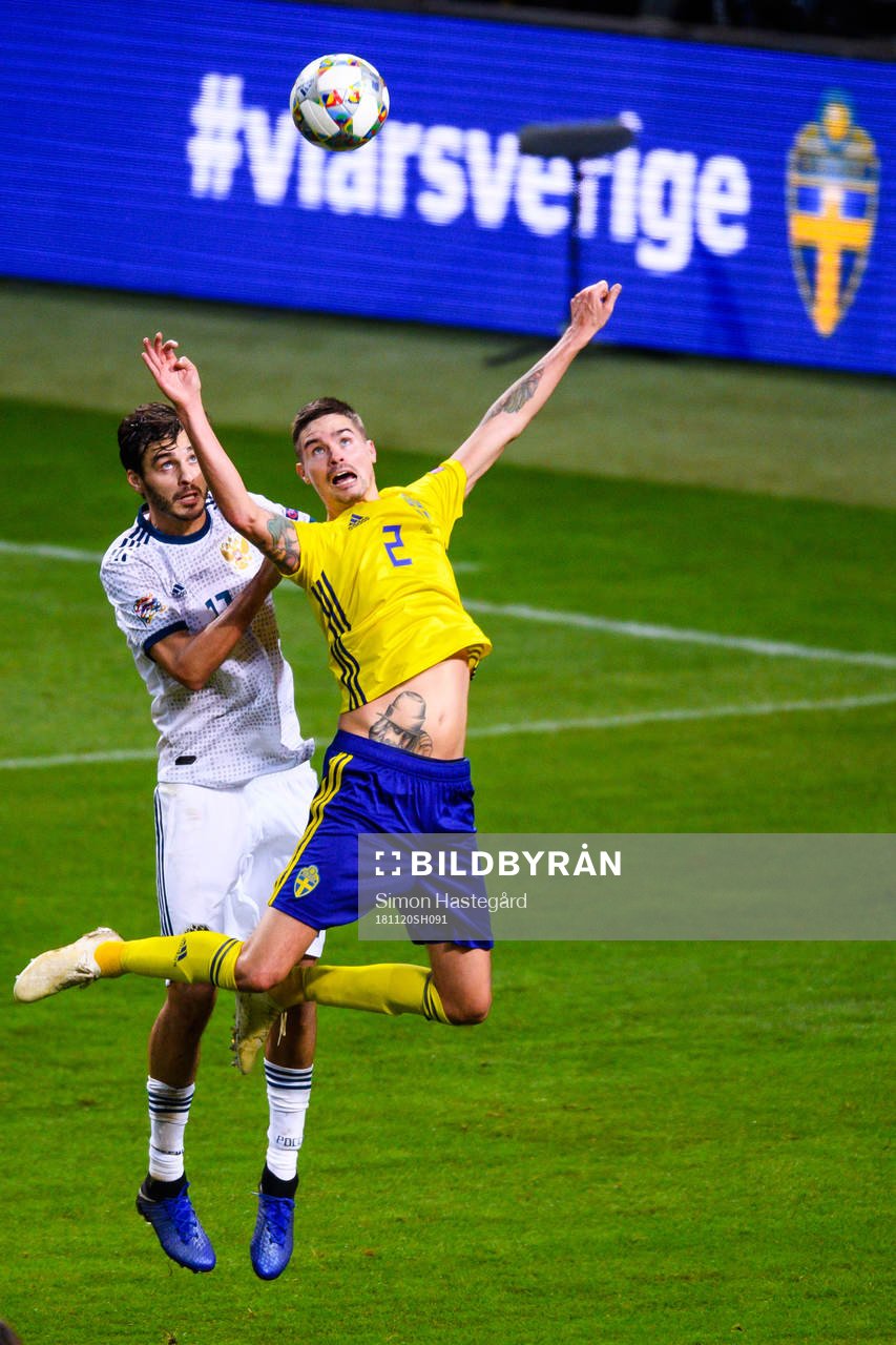 Aleksandr Erokhin of Russia and Mikael Lustig of Sweden