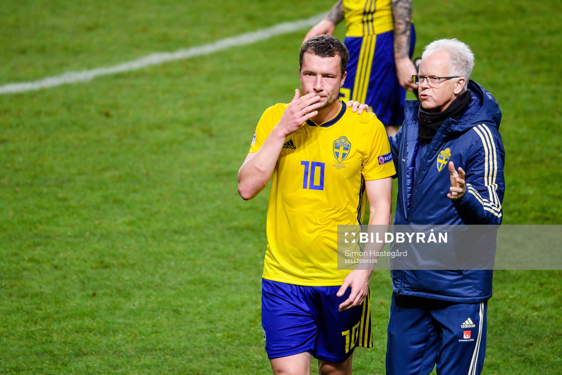 Jakob Johansson and doctor Anders Valentin of Sweden