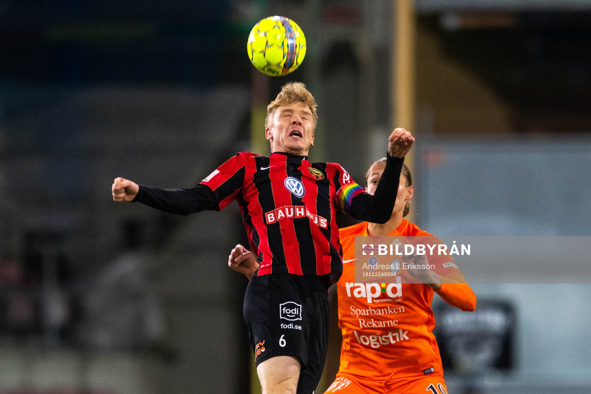 Brommapojkarnas Gustav Sandberg Magnusson och AFC