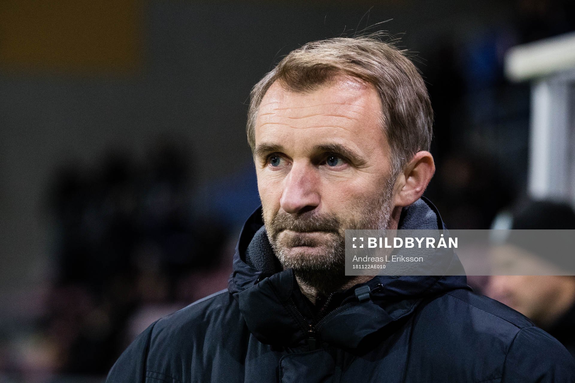 AFC Eskilstunas tränare Nemanja Miljanovic innan
