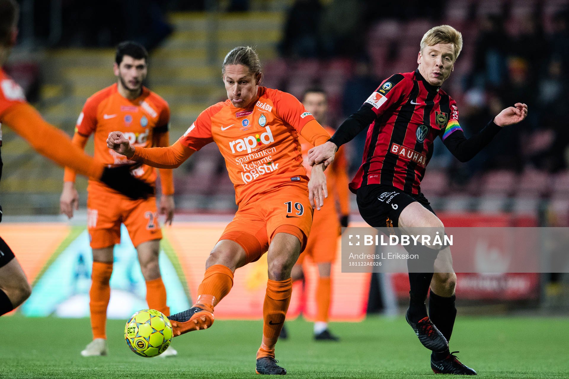 AFC Eskilstunas Felix Michel och Brommapojkarnas Gustav