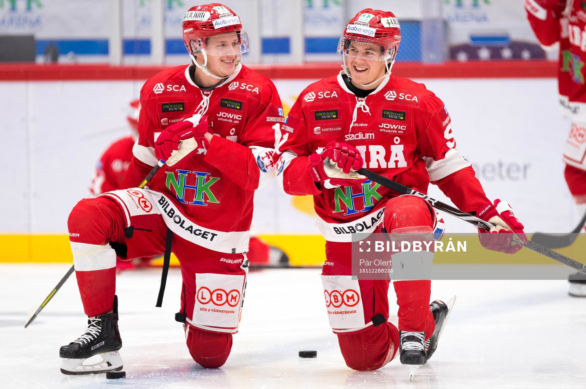 Timrås Henrik Törnqvist och Filip Hållander