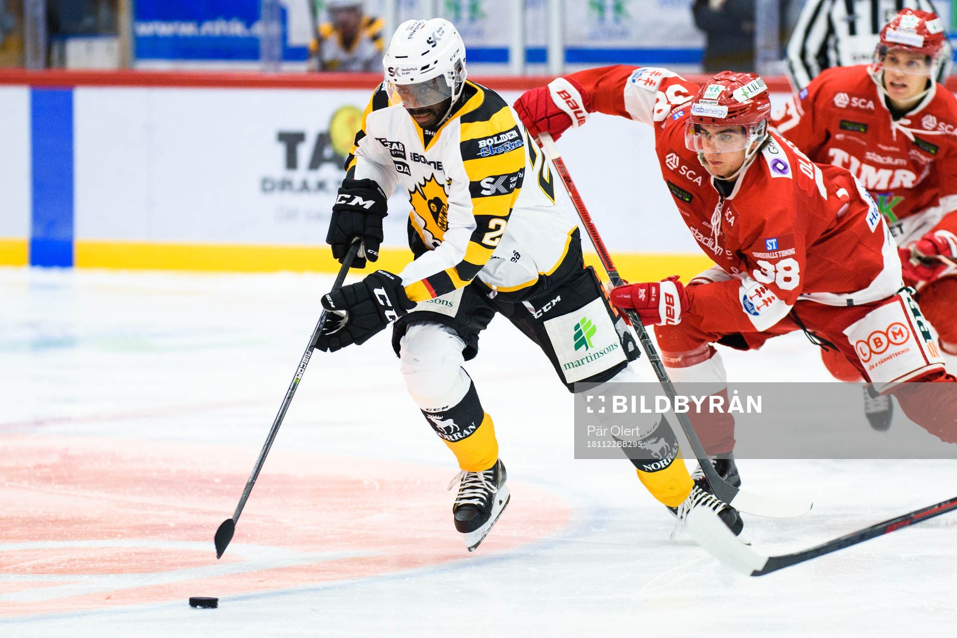 Skellefteås Edwin Hedberg och Timrås Jacob Olofsson