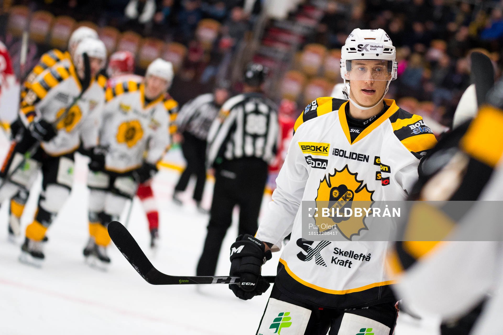 Skellefteås Robin Alvarez jublar