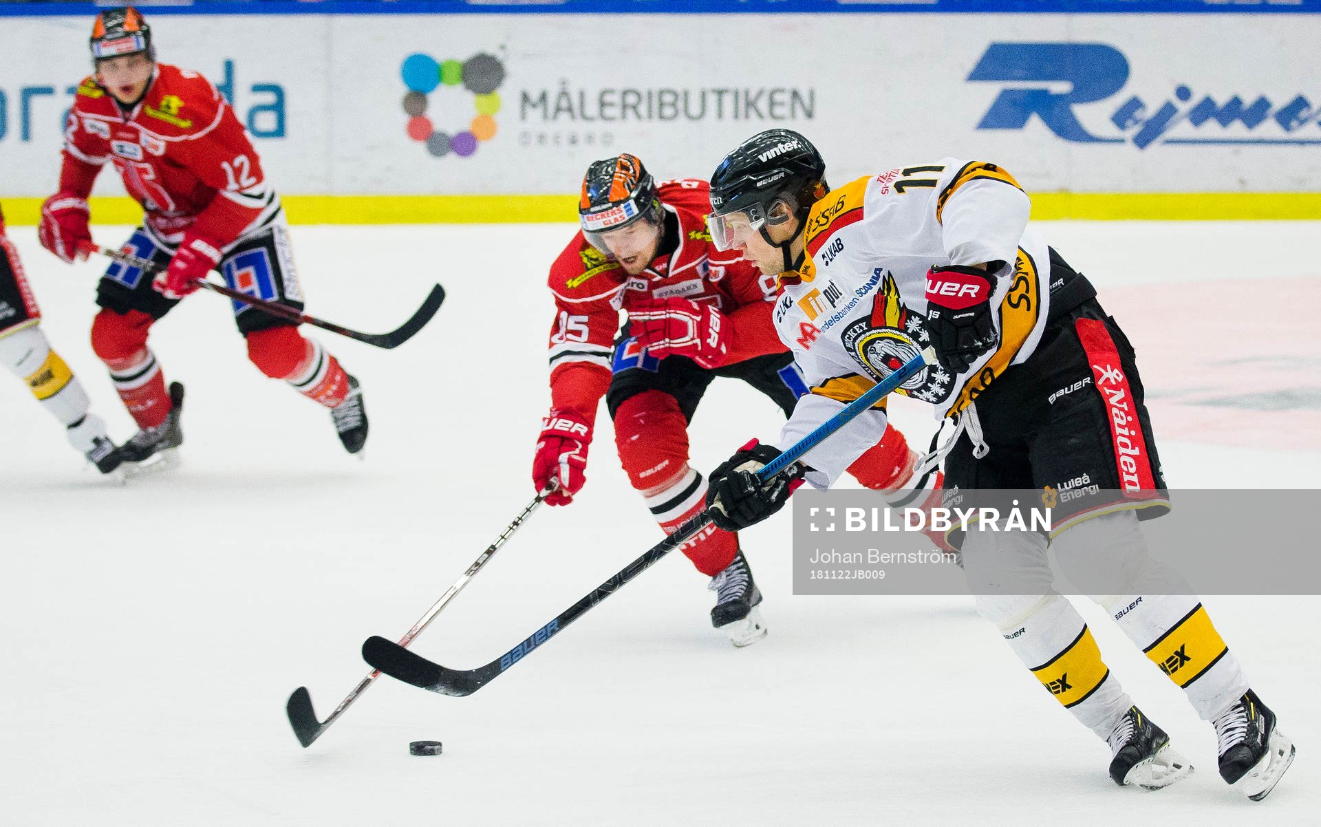 Örebros Kalle Olsson och Luleås Petter Emanuelsson