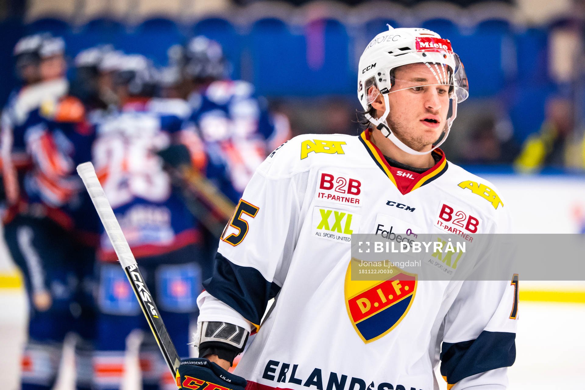 Djurgårdens Jakob Lilja deppar