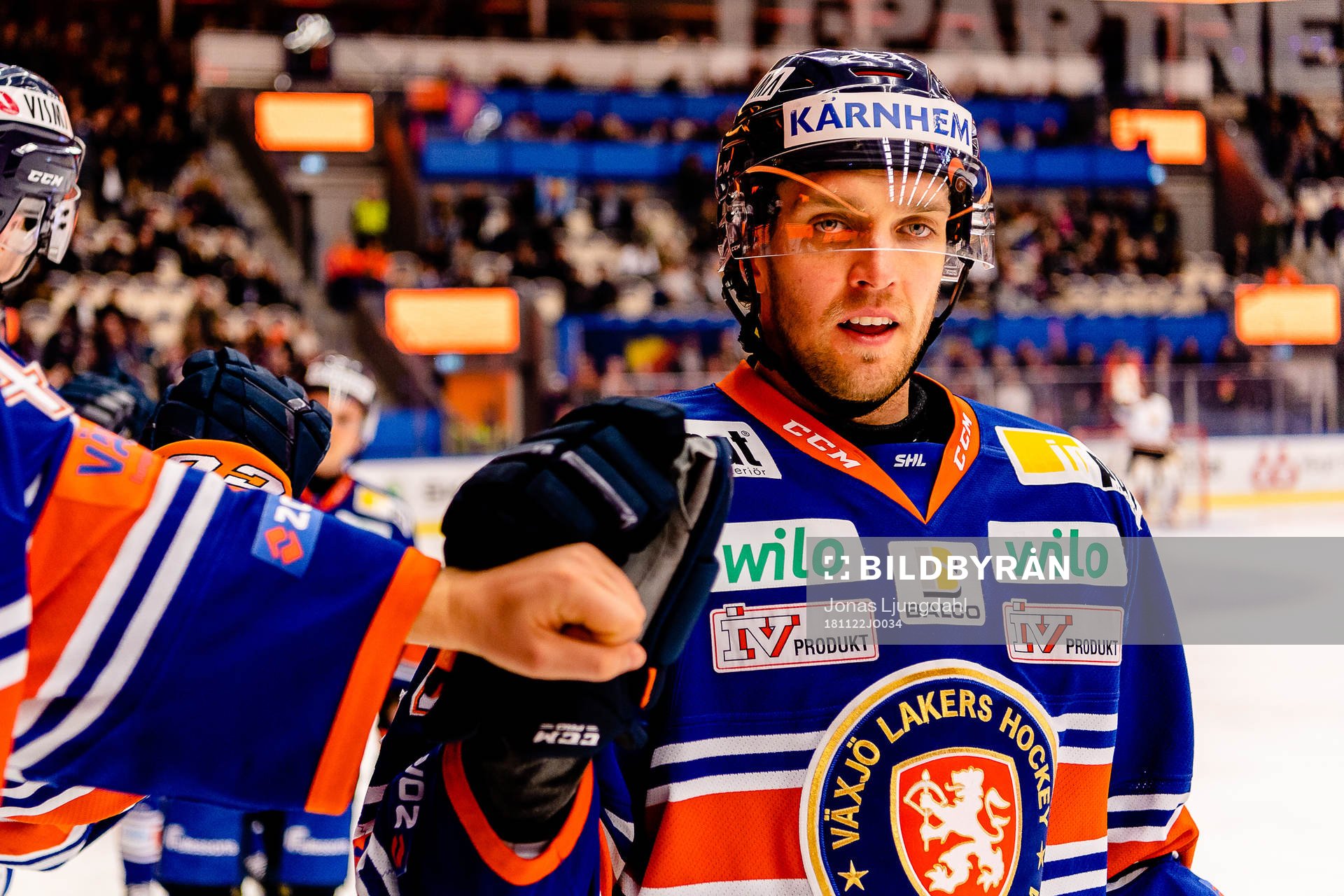 Växjös Peter Andersson jublar