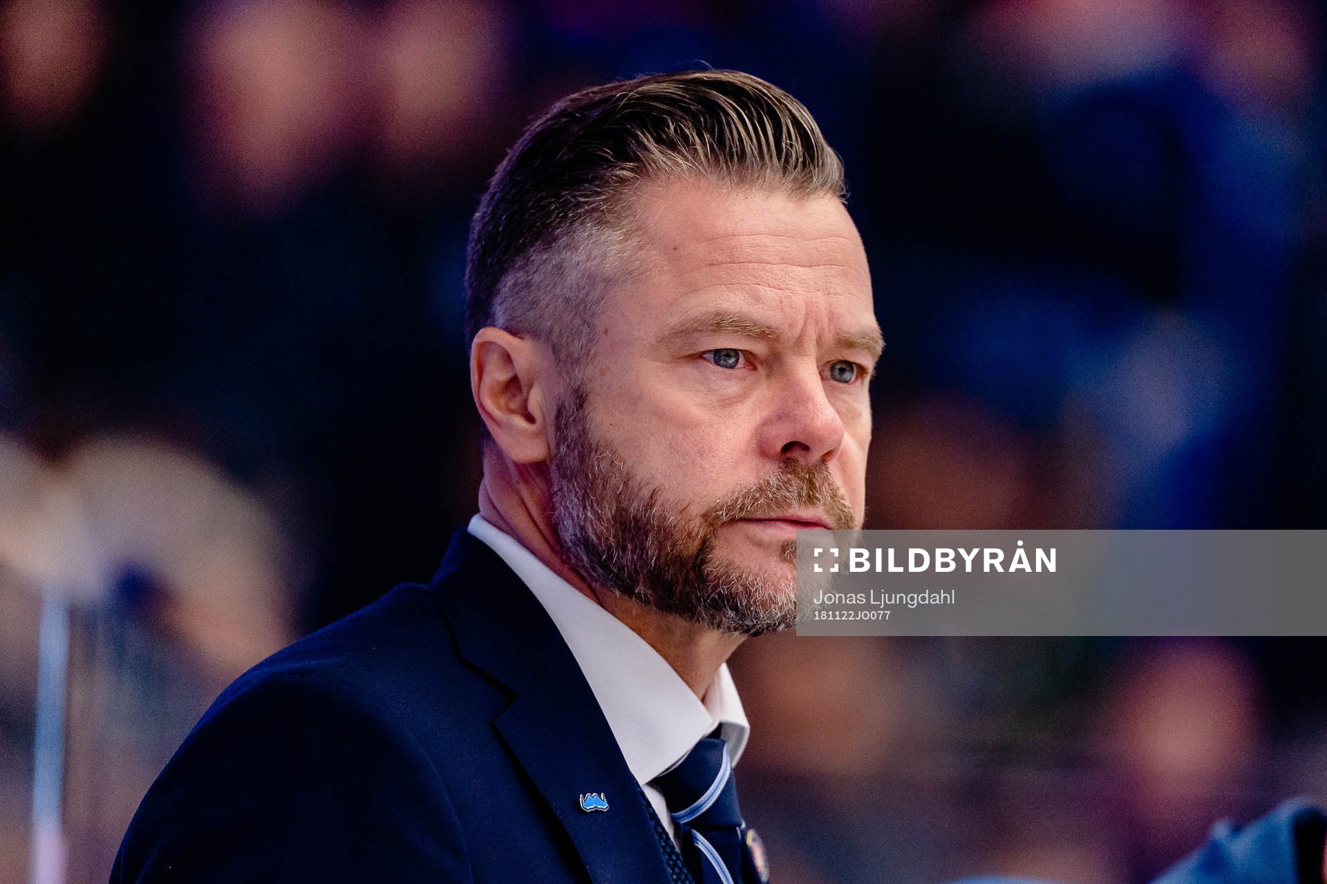 Växjös assisterande tränare Fredrik Hellgren