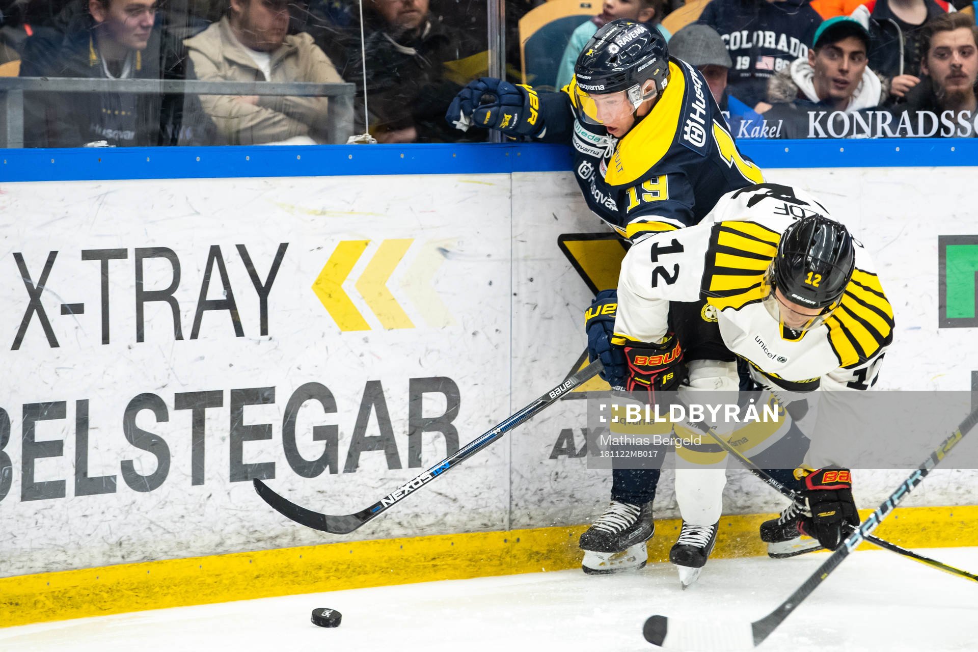 s Filip Sandberg och Brynäs Samuel Asklöf