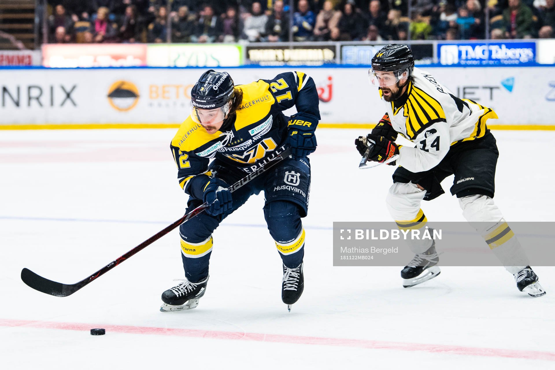 s Andreas Thuresson och Brynäs Johan Alcén