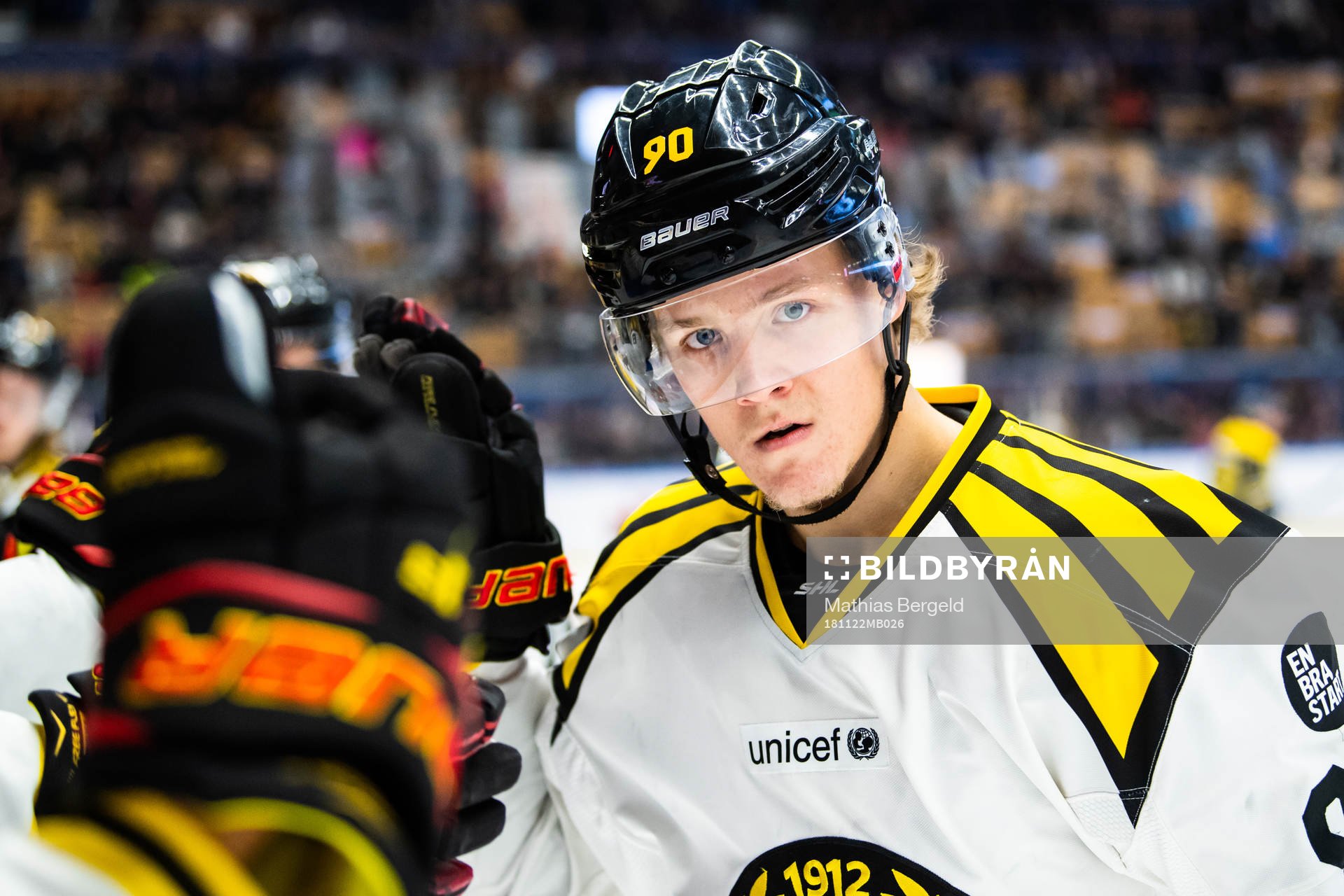 Brynäs Jesper Boqvist jublar
