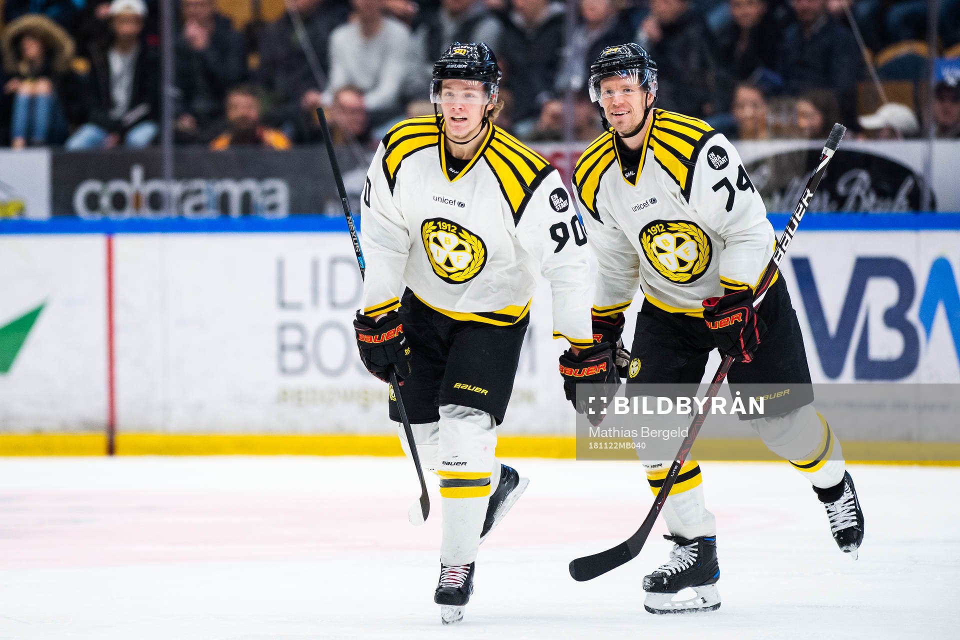 Brynäs Jesper Boqvist jublar