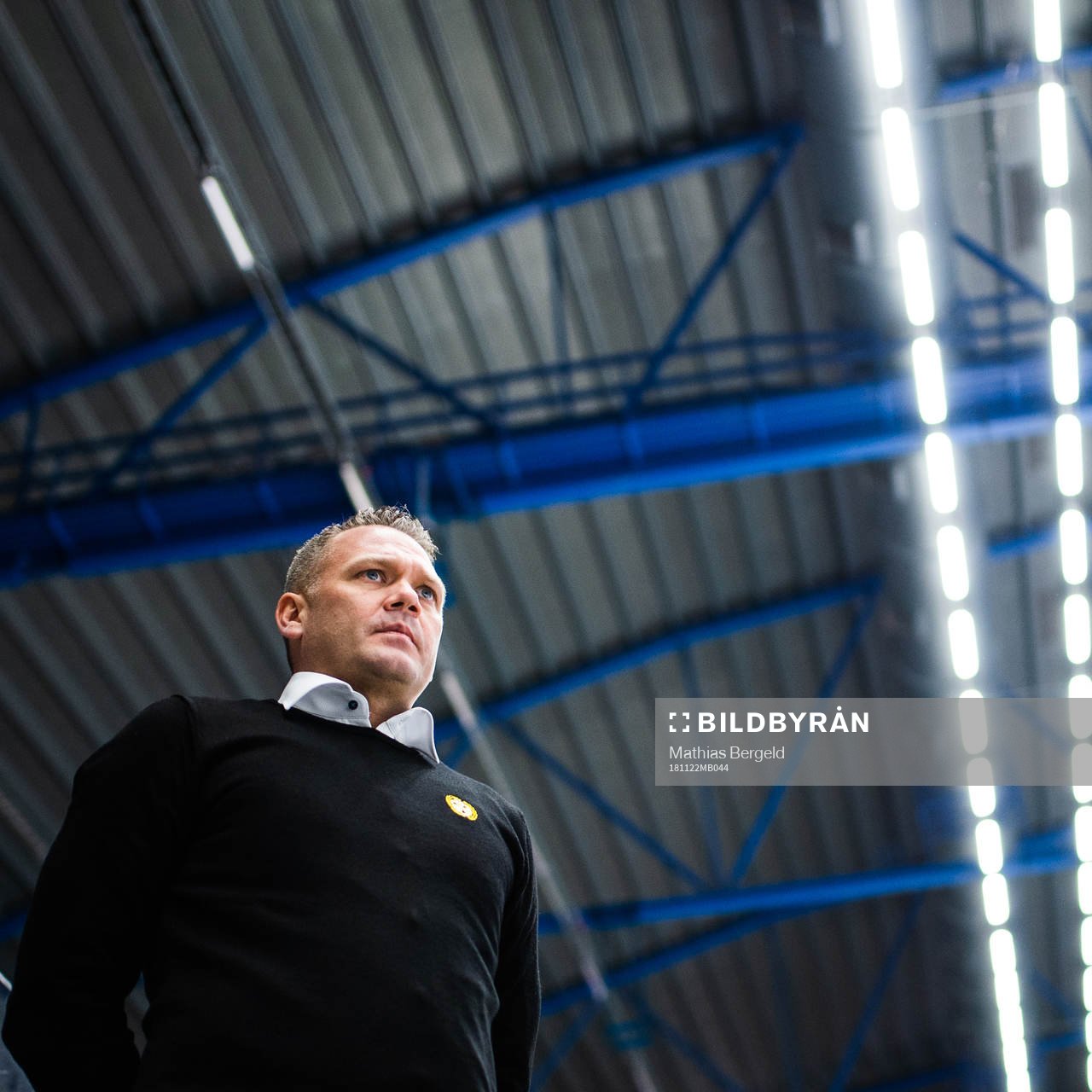 Brynäs assisterande tränare Mikael Holmqvist
