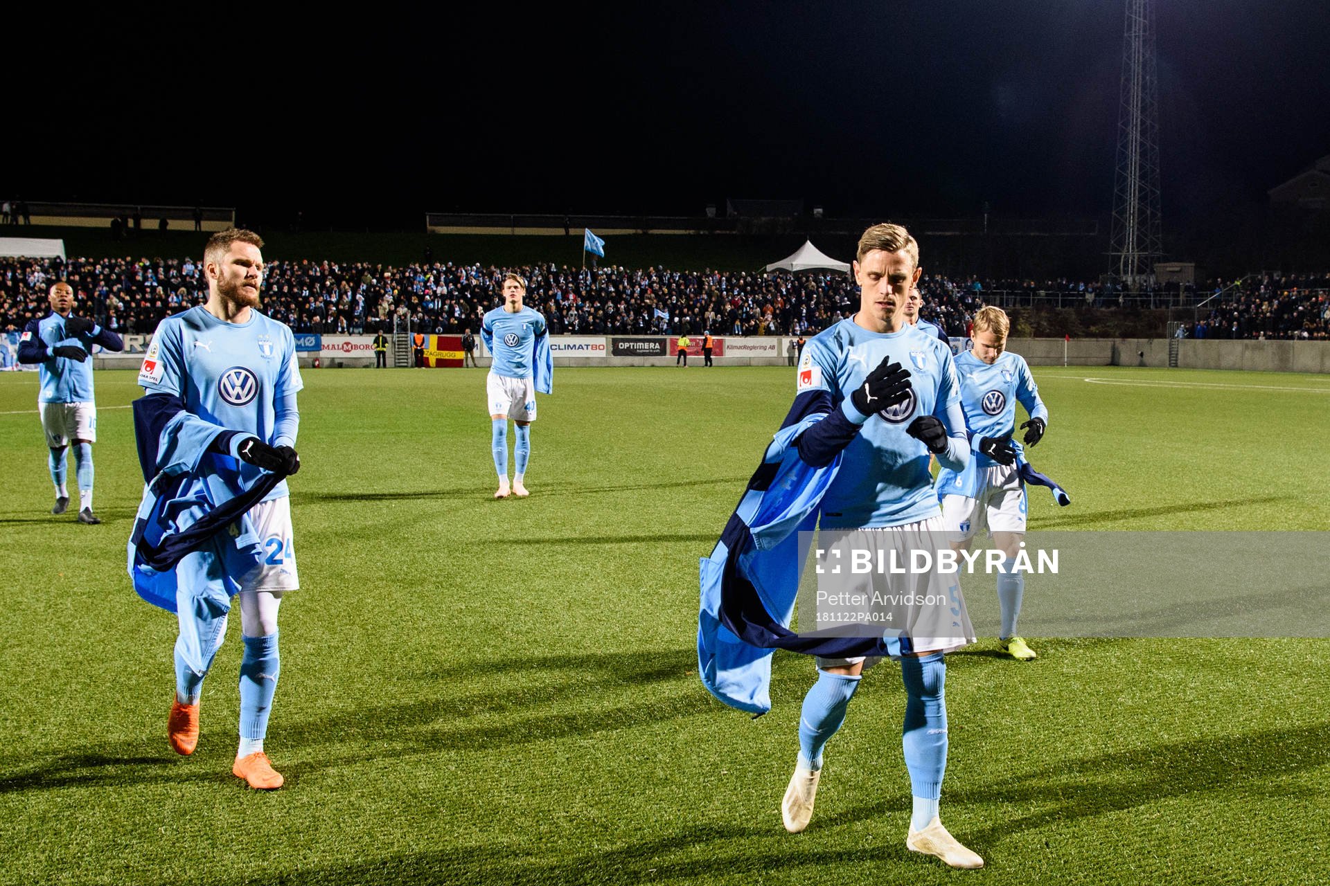 Malmö FFs Lasse Nielsen och Sören Rieks