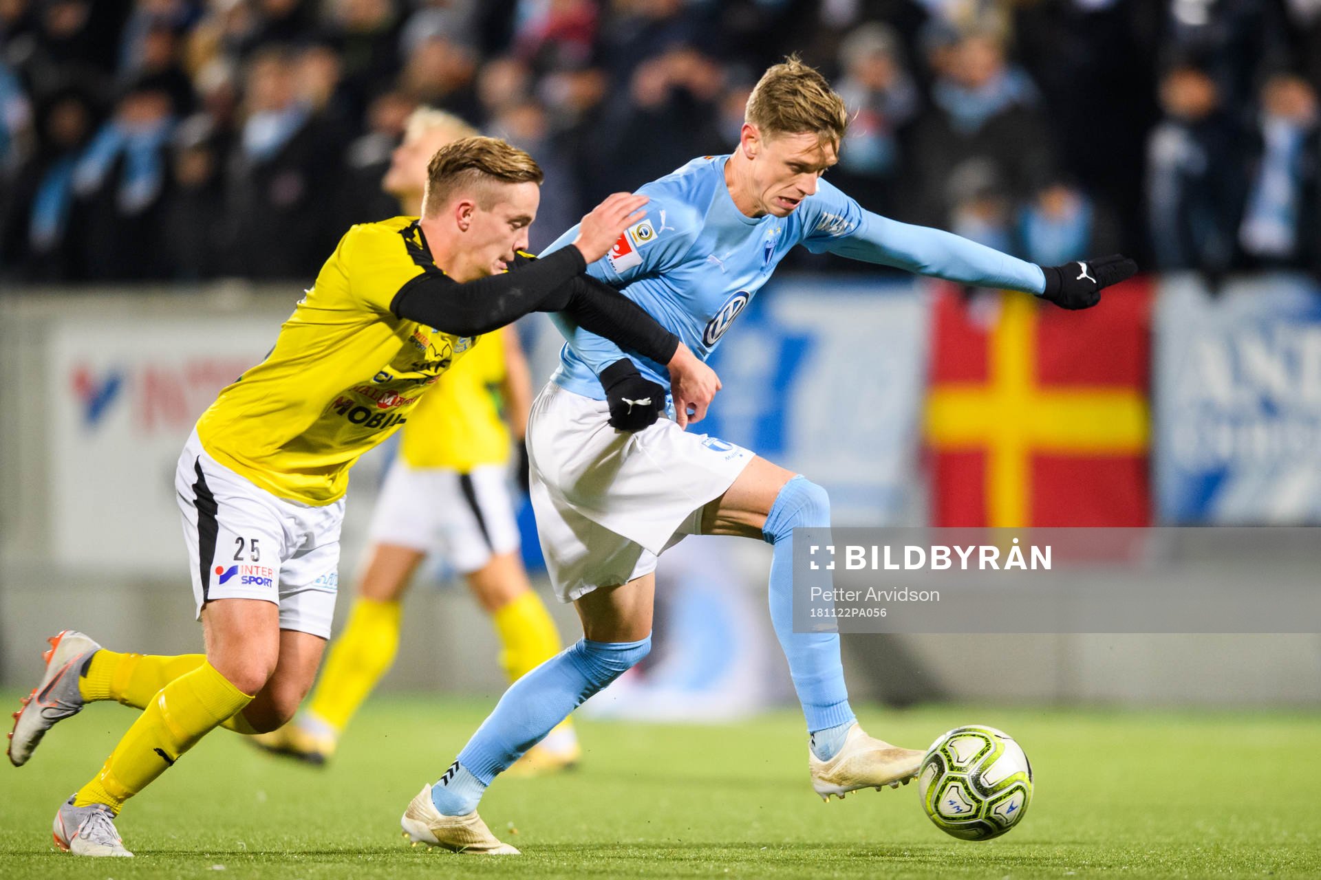 Lunds Stefan Arnshed och Malmö FFs Sören Rieks