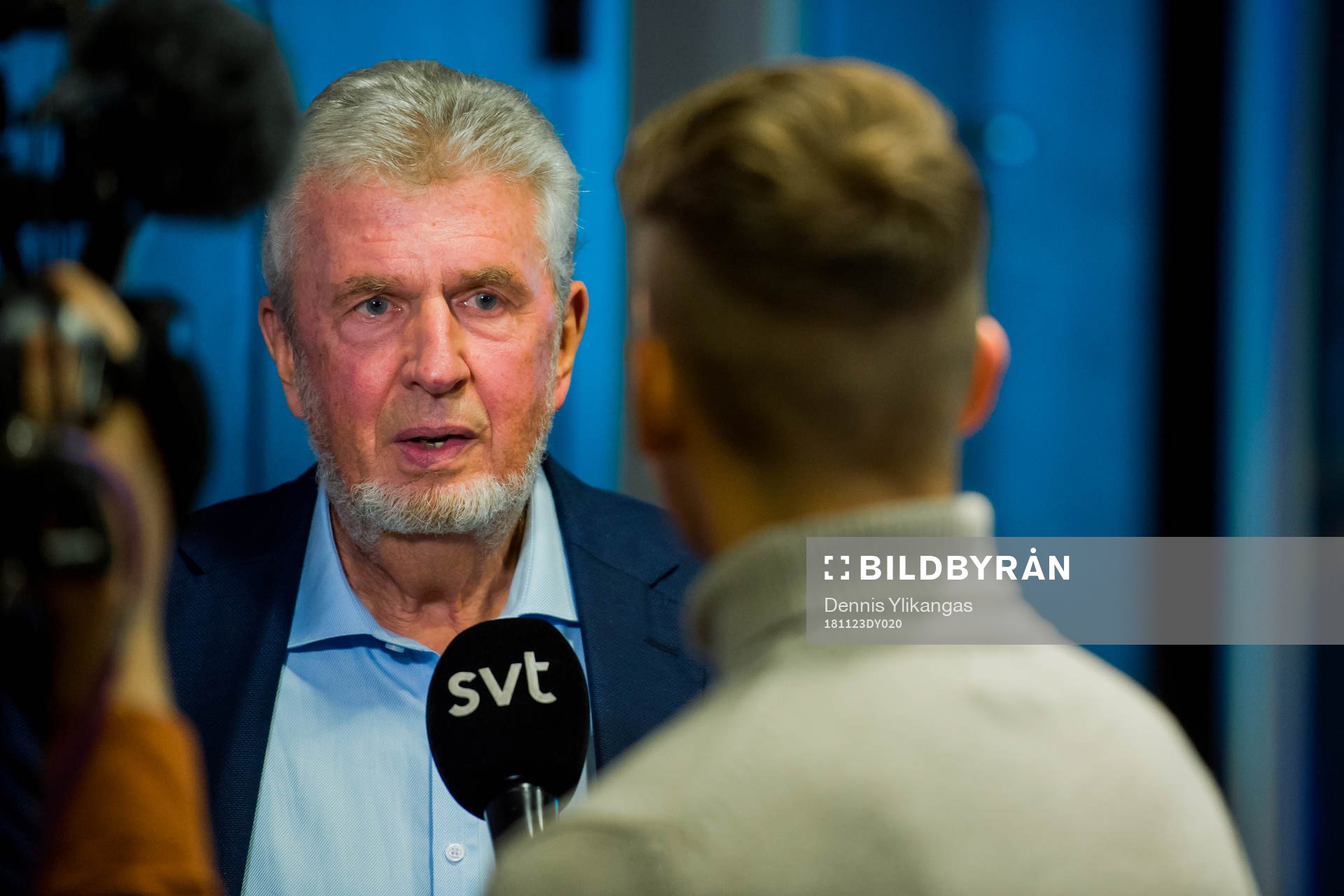 Utredaren Ola Lundberg i en intervju med SVT