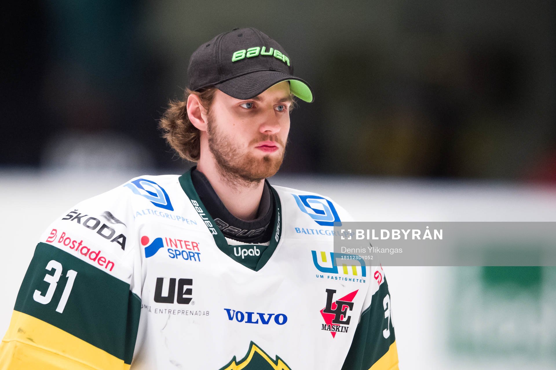 Björklövens målvakt Oscar Masiello