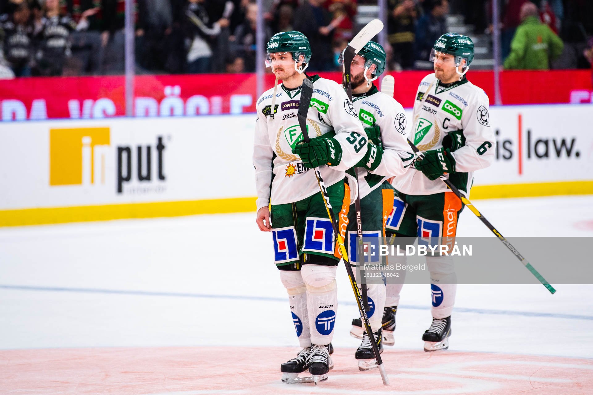 Färjestads Linus Johansson deppar