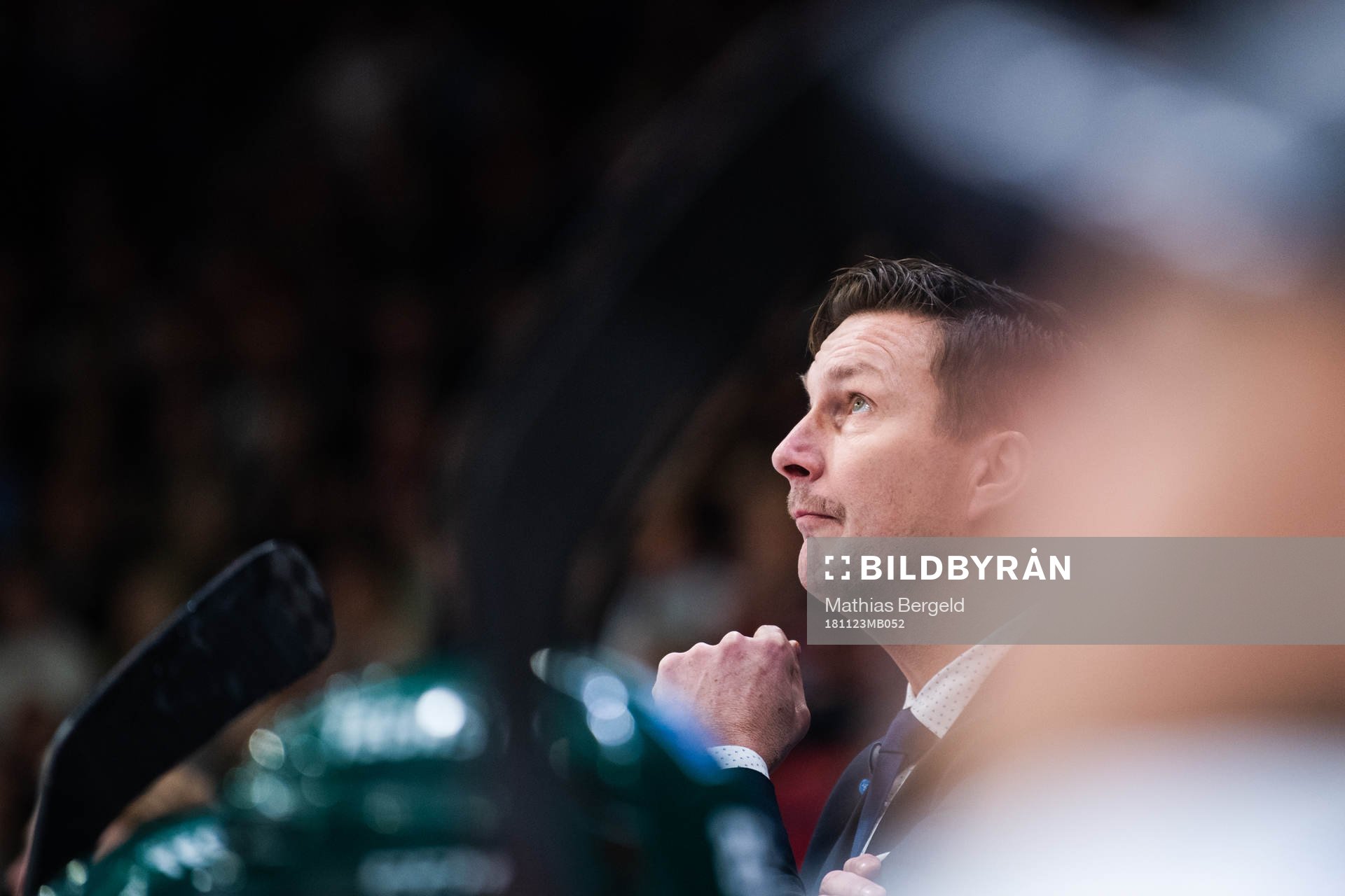 Färjestads tränare Johan Pennerborn