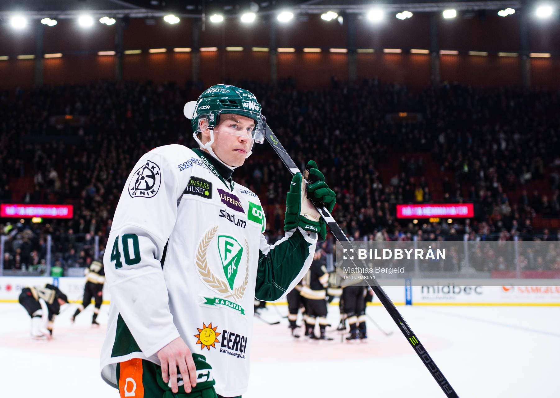 Färjestads Tomi Sallinen deppar
