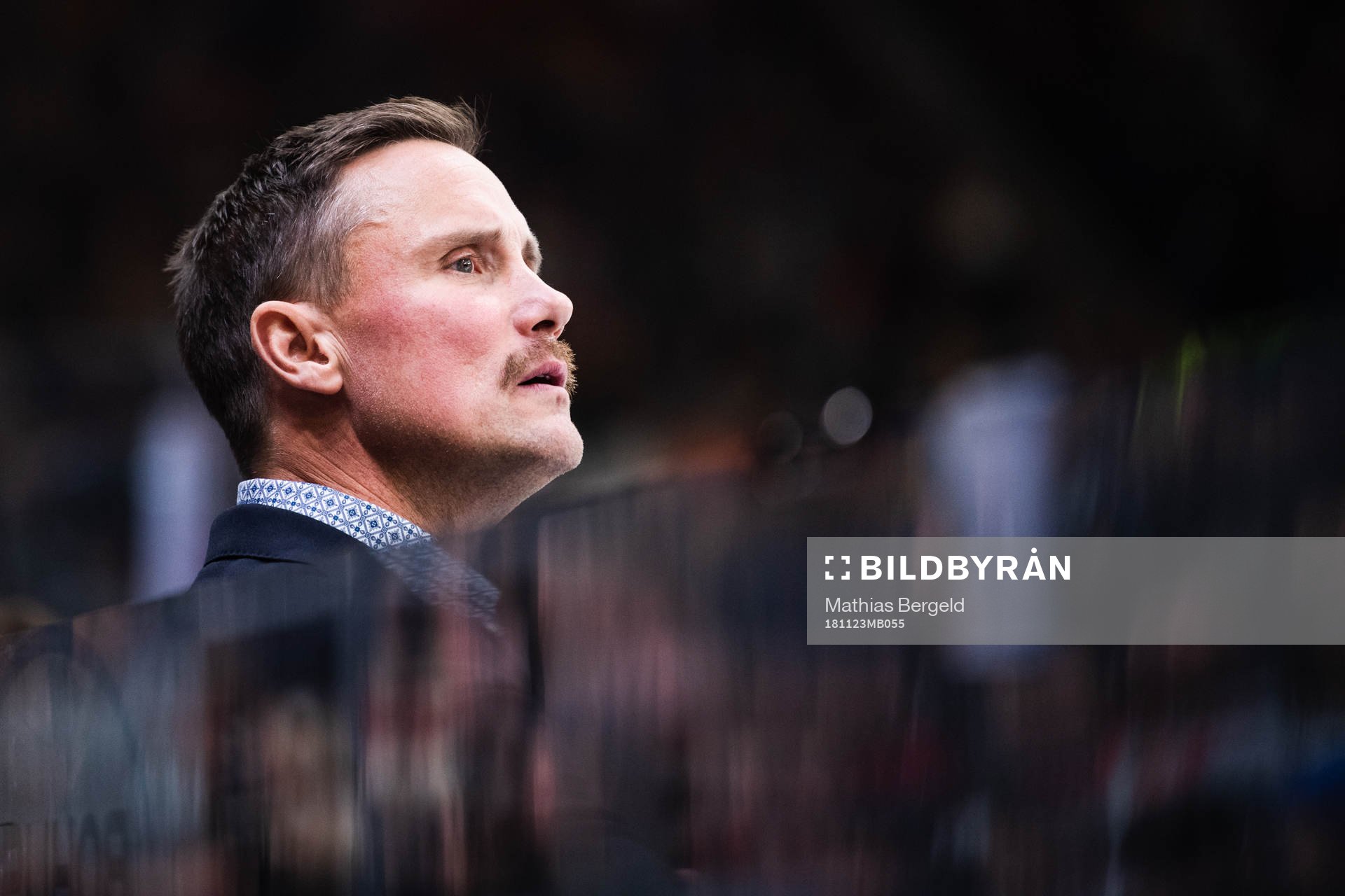 Frölundas tränare Roger Rönnberg