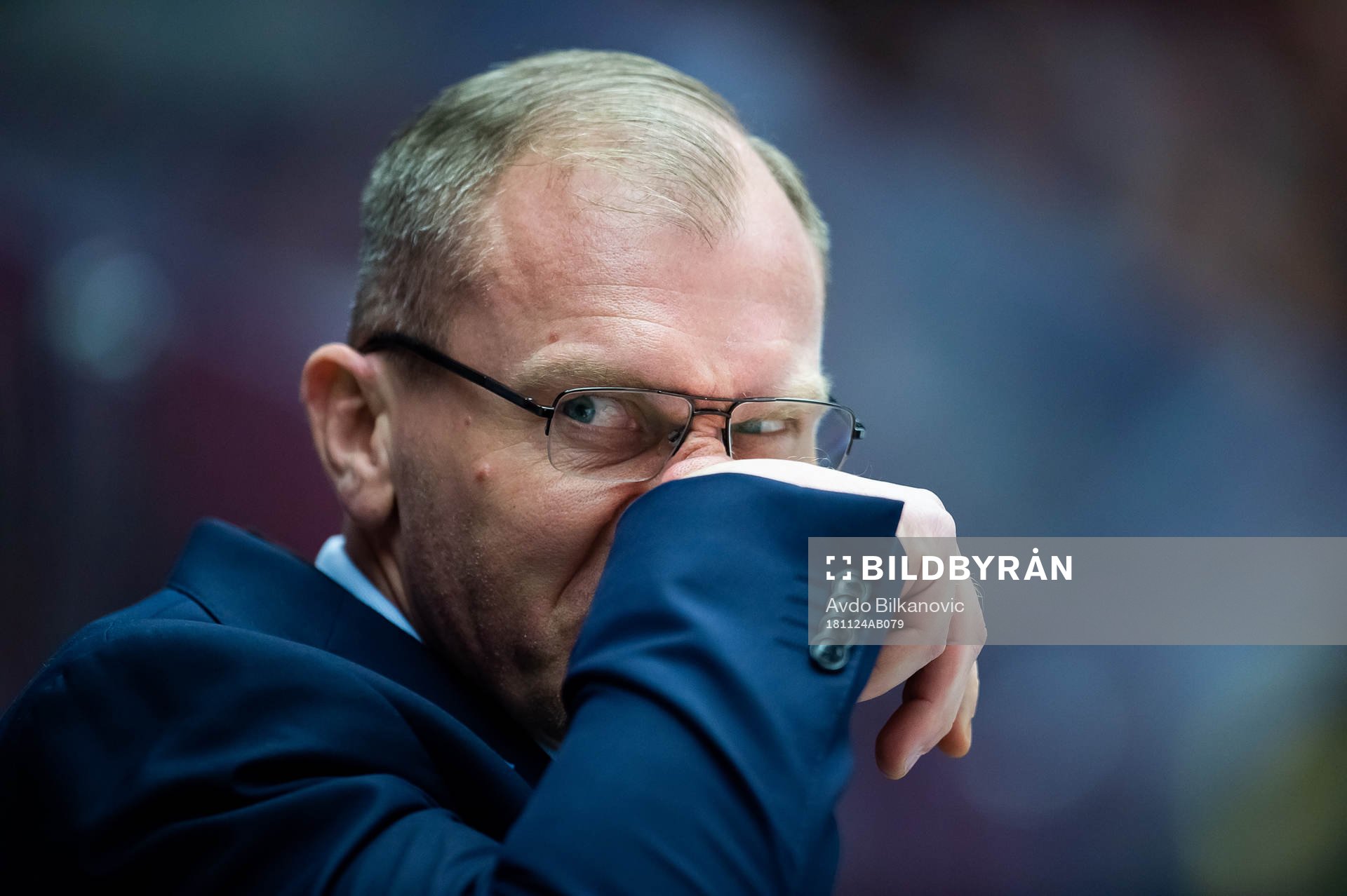 s tränare Johan Lindbom