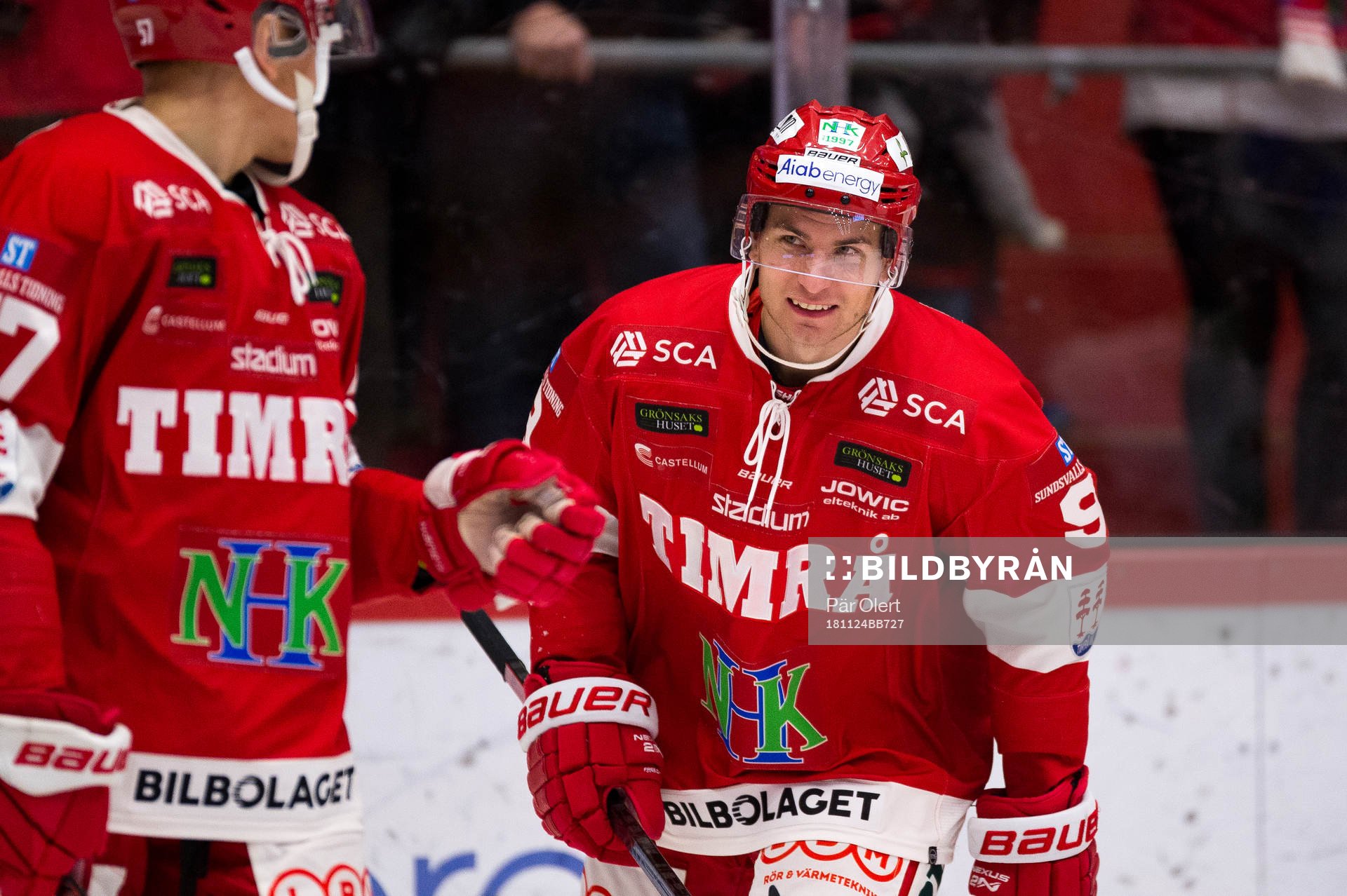 Timrås Rickard Palmberg jublar