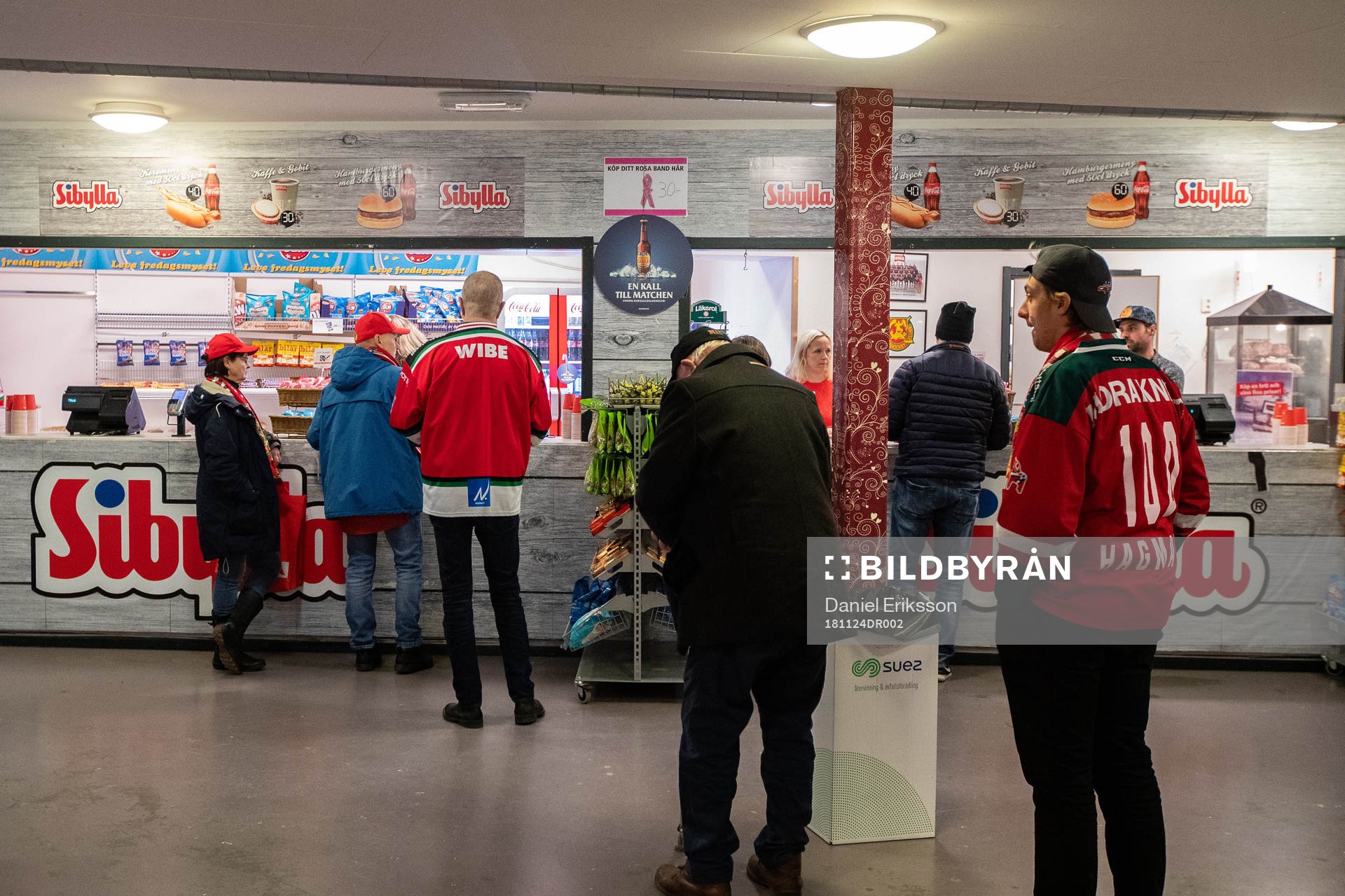 Kiosk i Jalas Arena