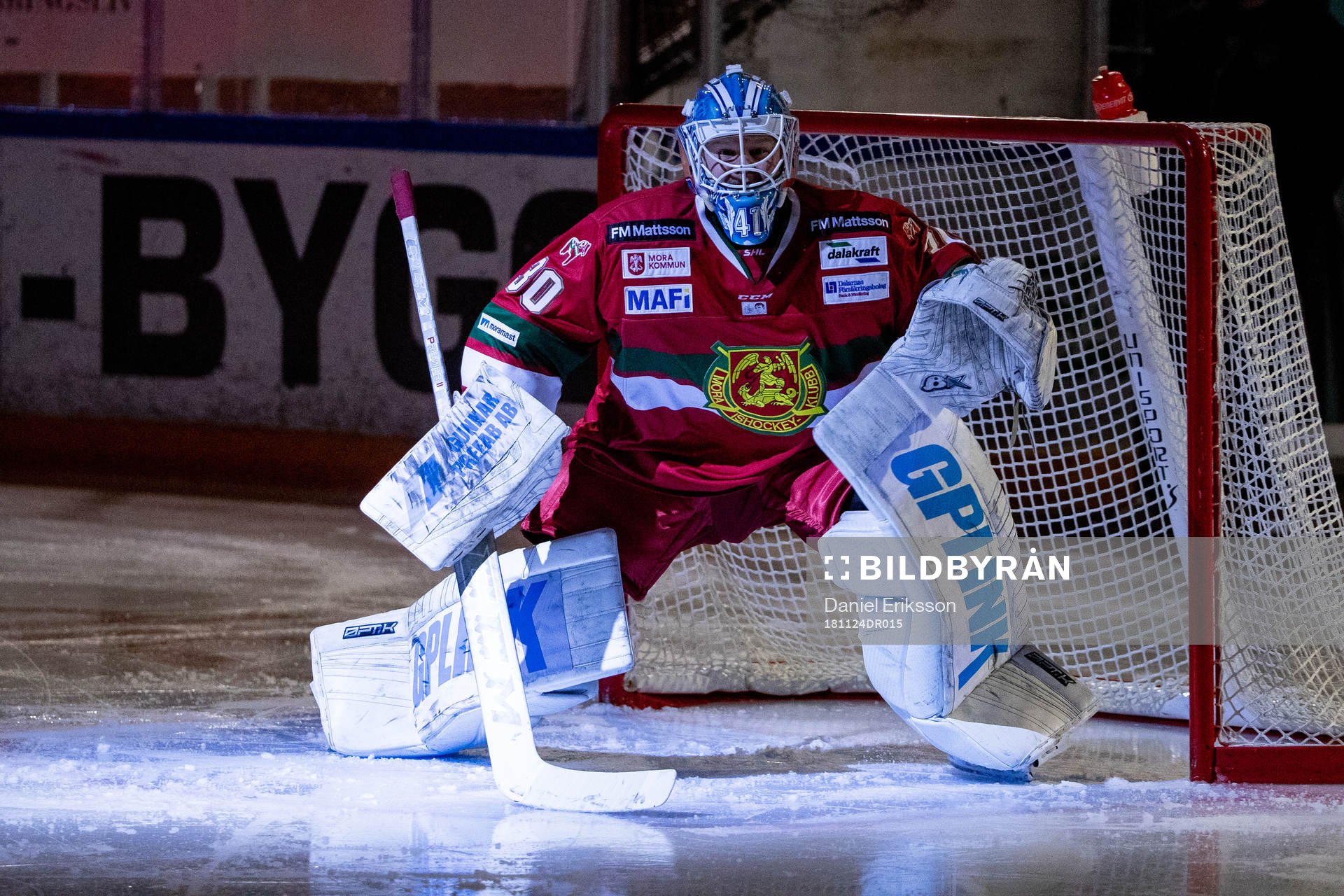 Moras målvakt Janne Juvonen