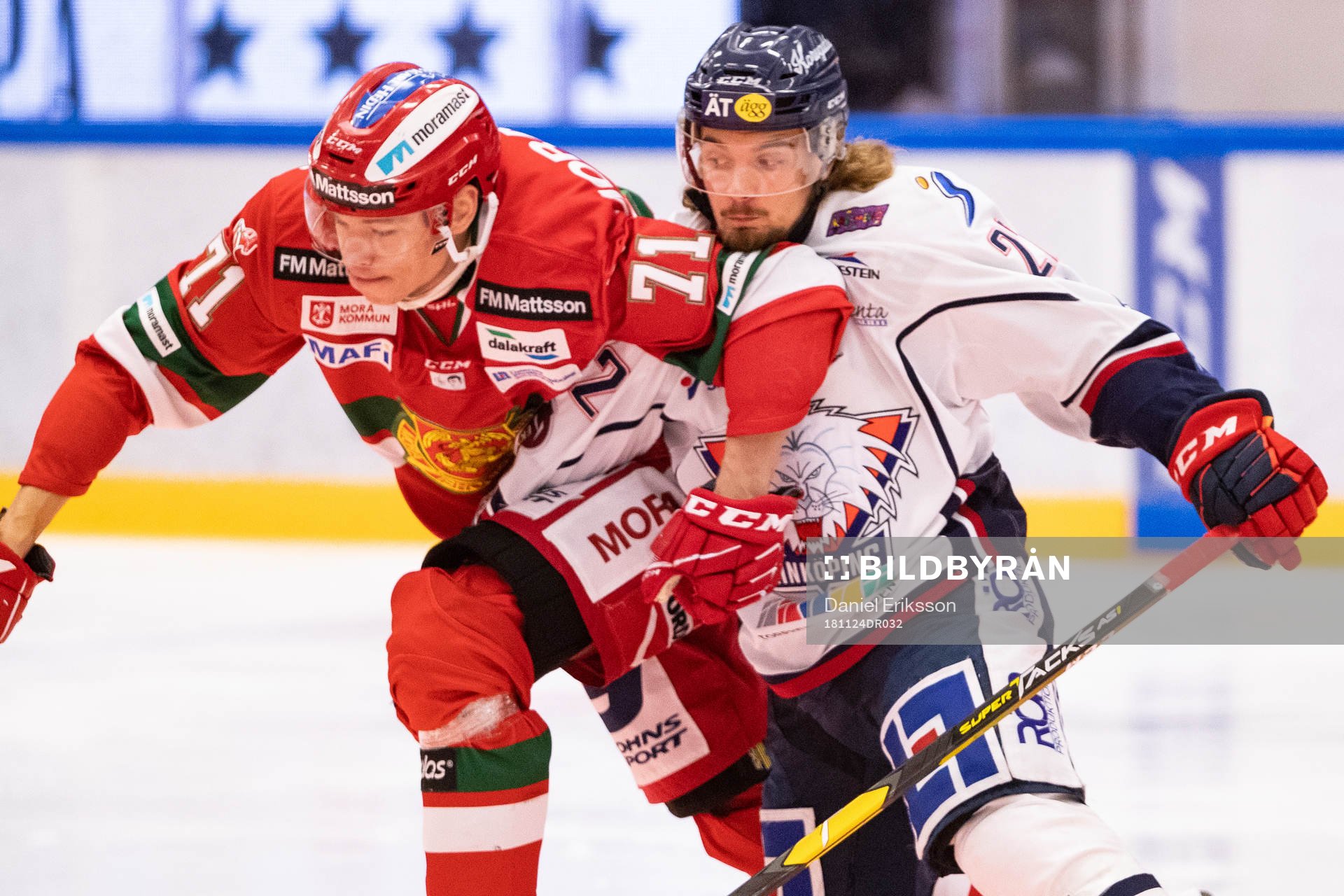 Moras Marek Daloga och Linköpings Adam Brodecki