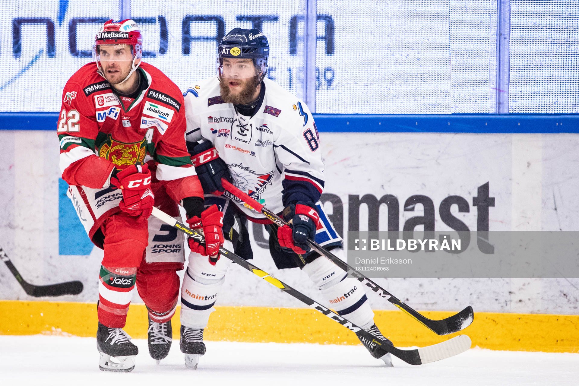 Moras Matt Bailey och Linköpings Jimmy Andersson