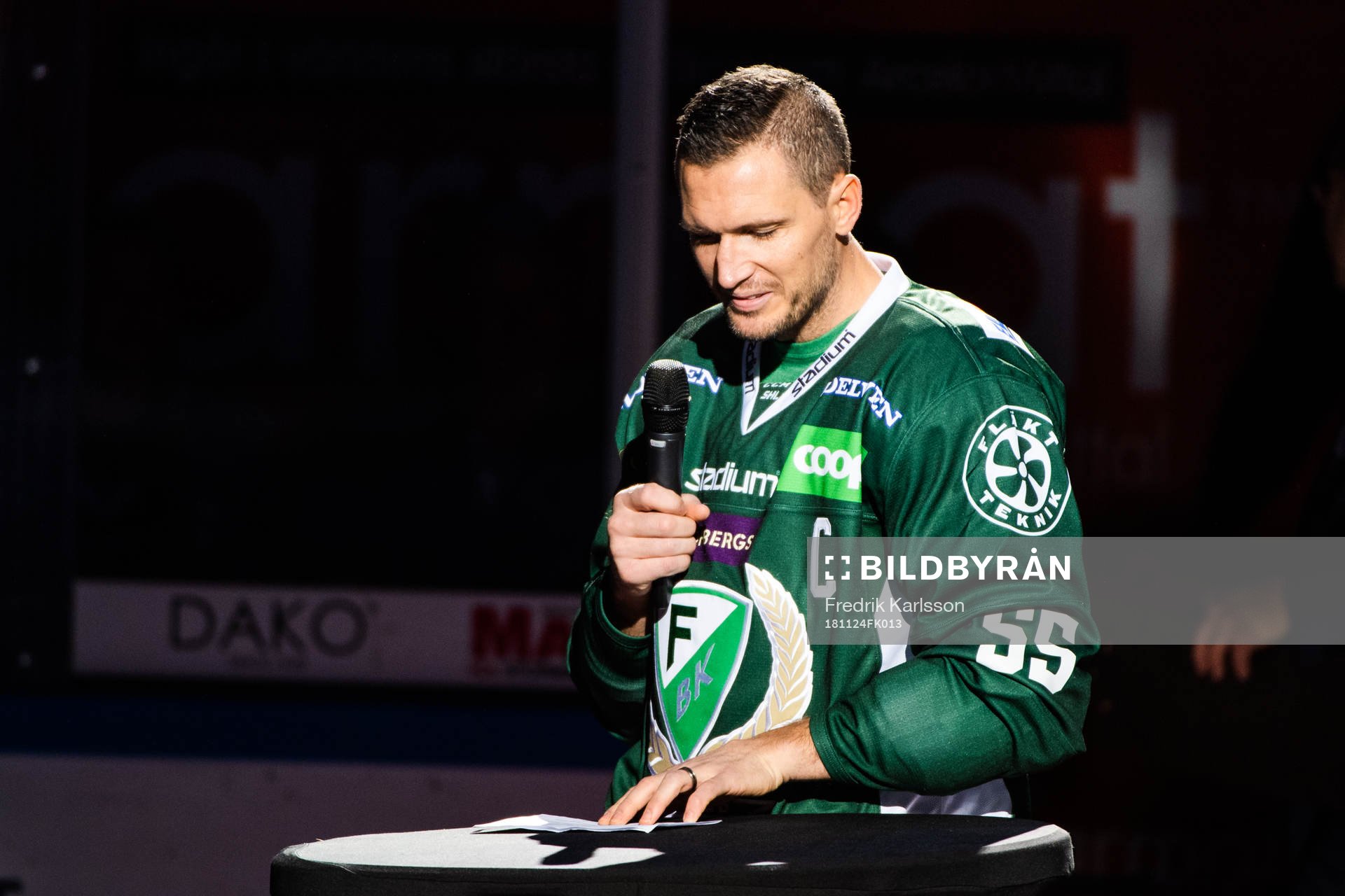 Färjestads före detta spelare Ole-Kristian Tollefsen