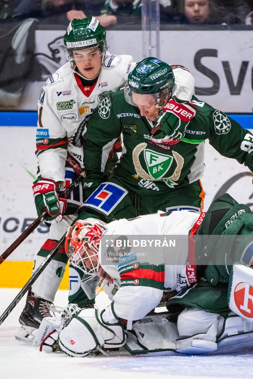 Frölundas Samuel Fagemo och Jacob Peterson