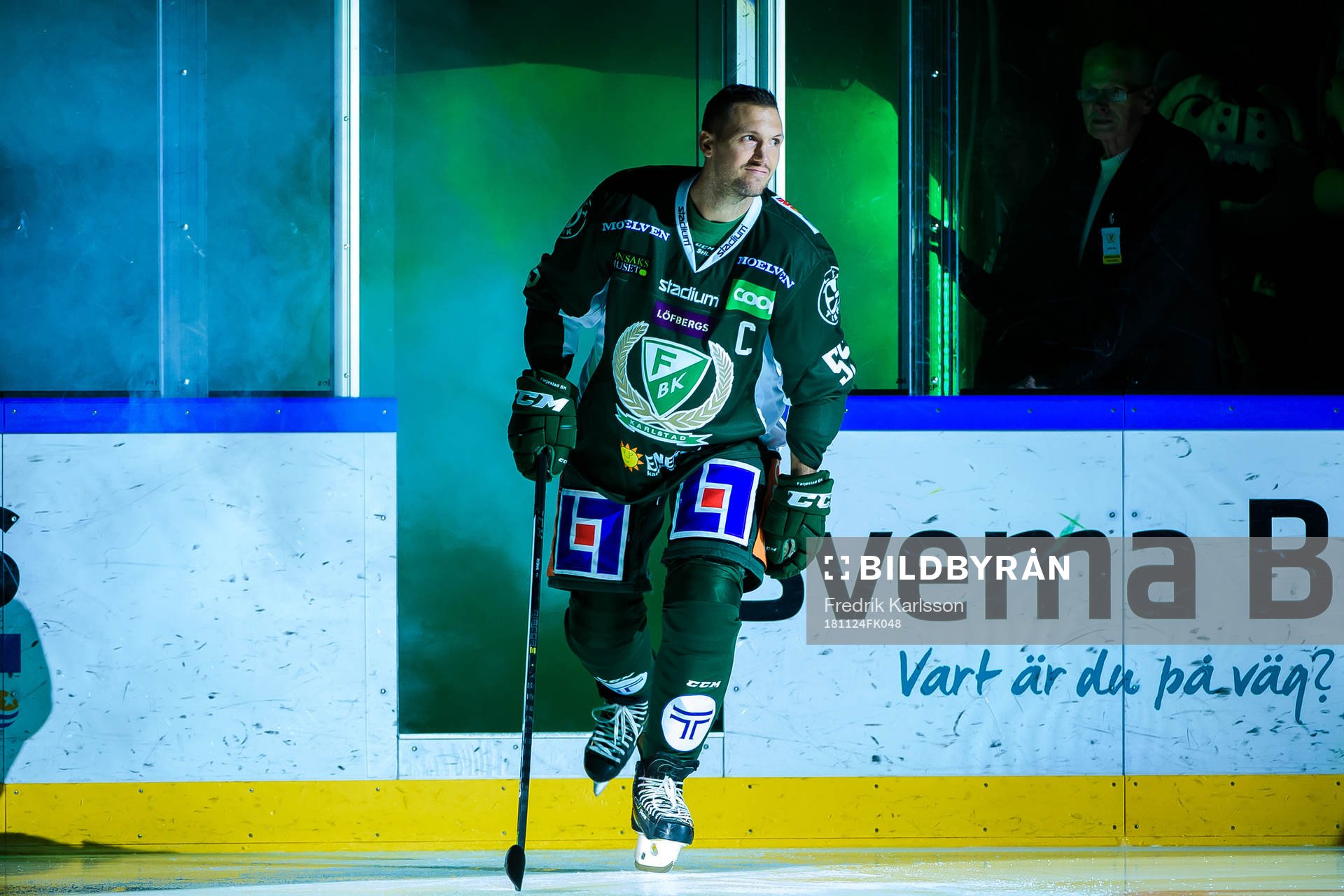 Färjestads Ole-Kristian Tollefsen tackas av och får åka