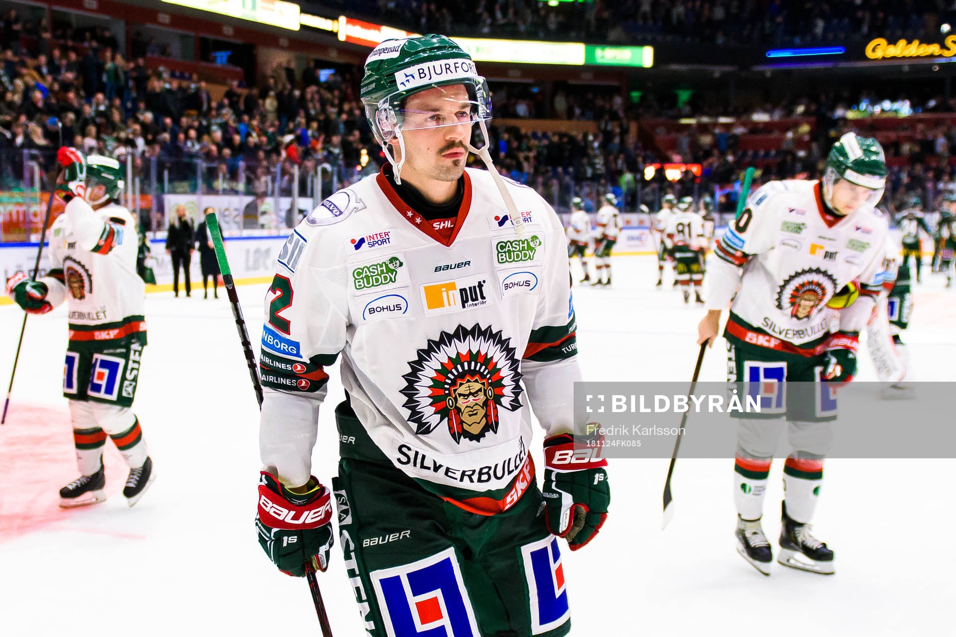 Frölundas Patrik Carlsson deppar