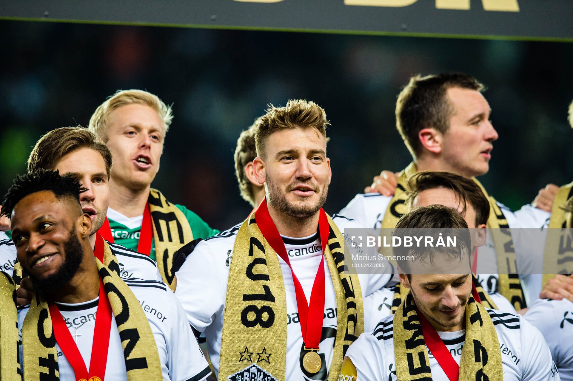 Nicklas Bendtner of Rosenborg