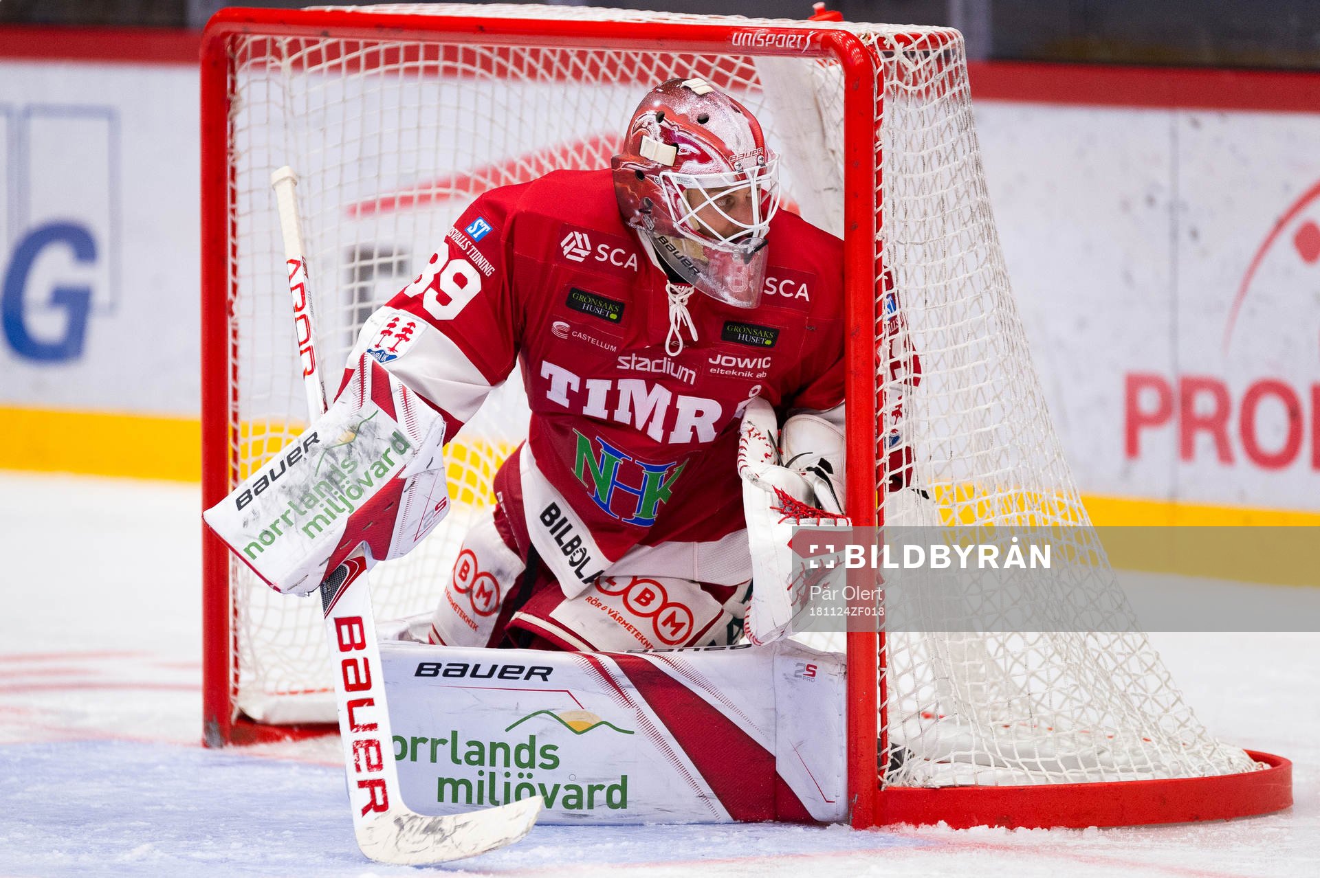 Timrås målvakt Niklas Svedberg